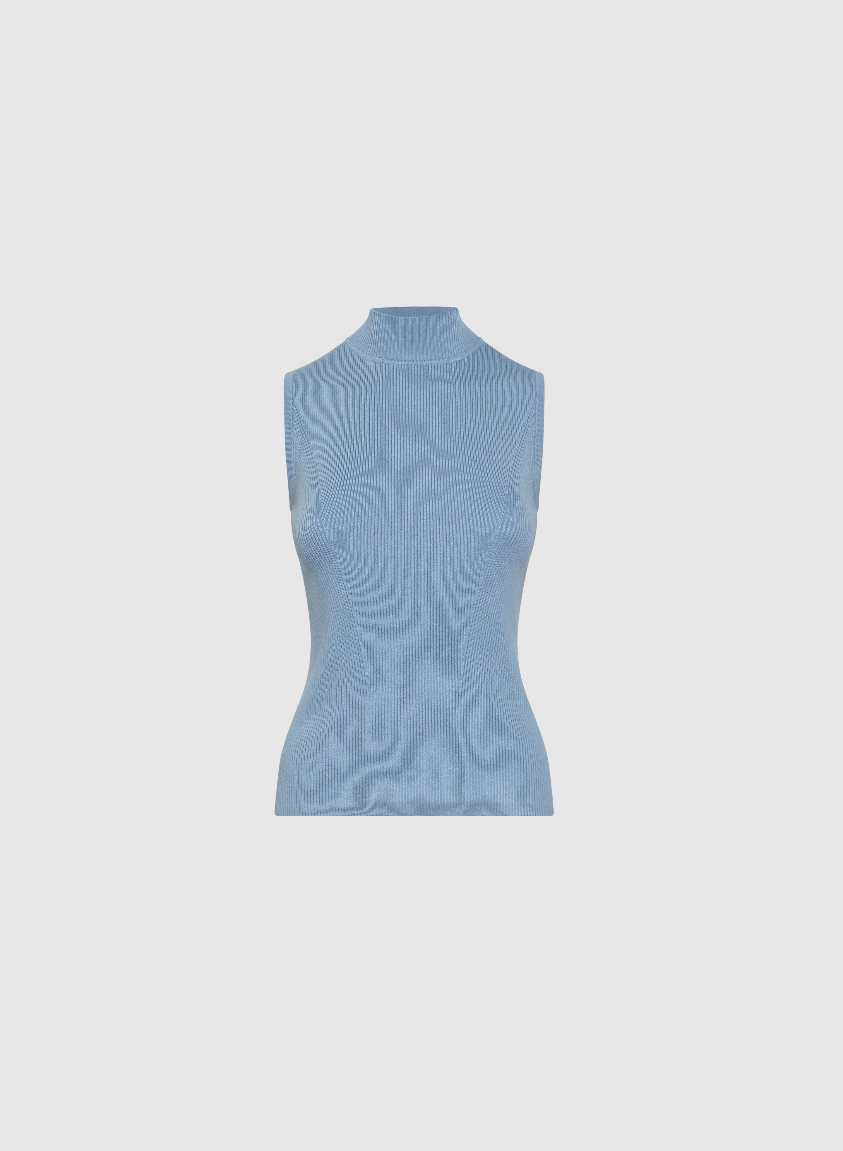 Essential Mock Neck Tank Top - Image 6
