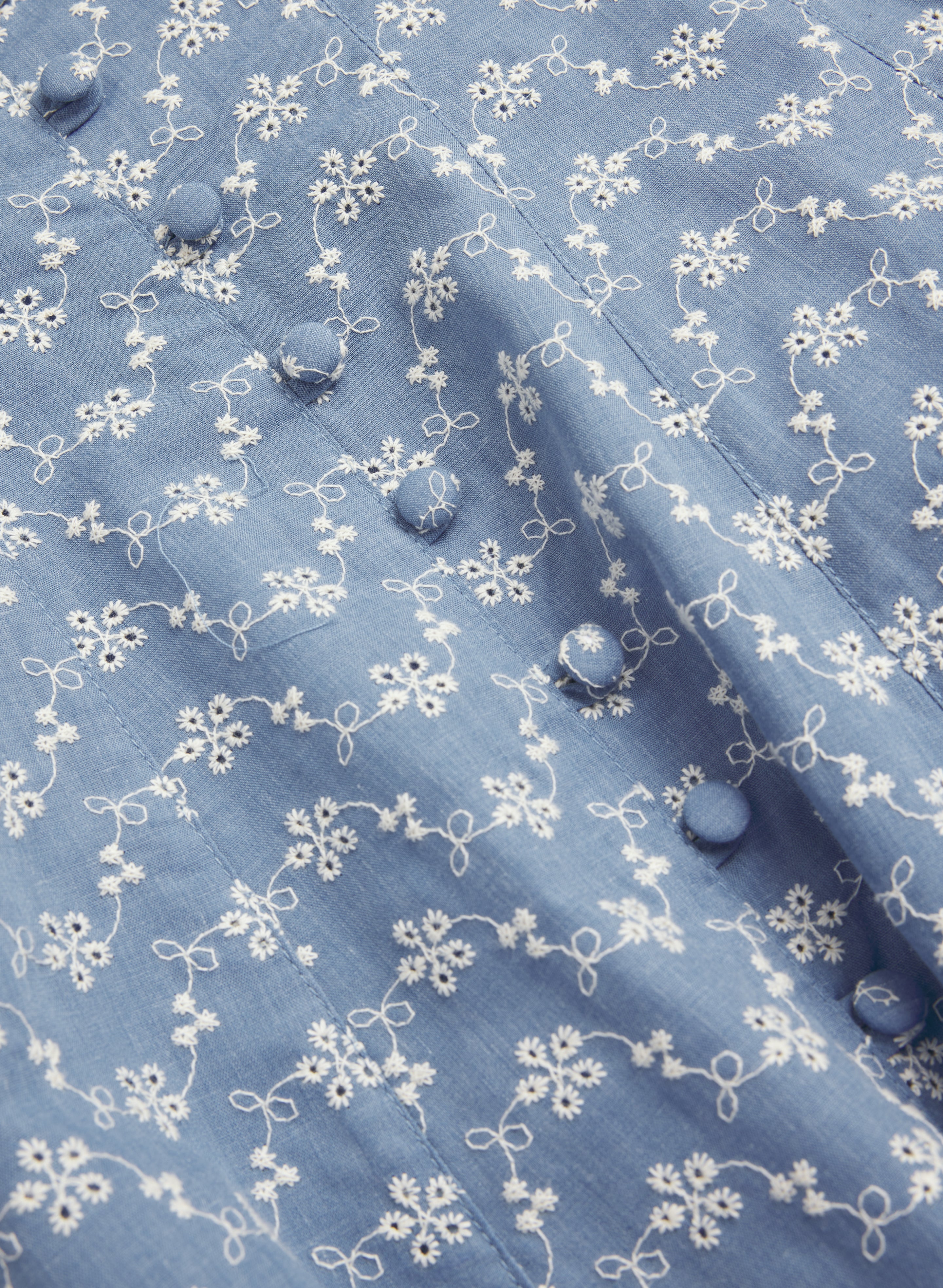 Eyelet Midi Dress - Image 7