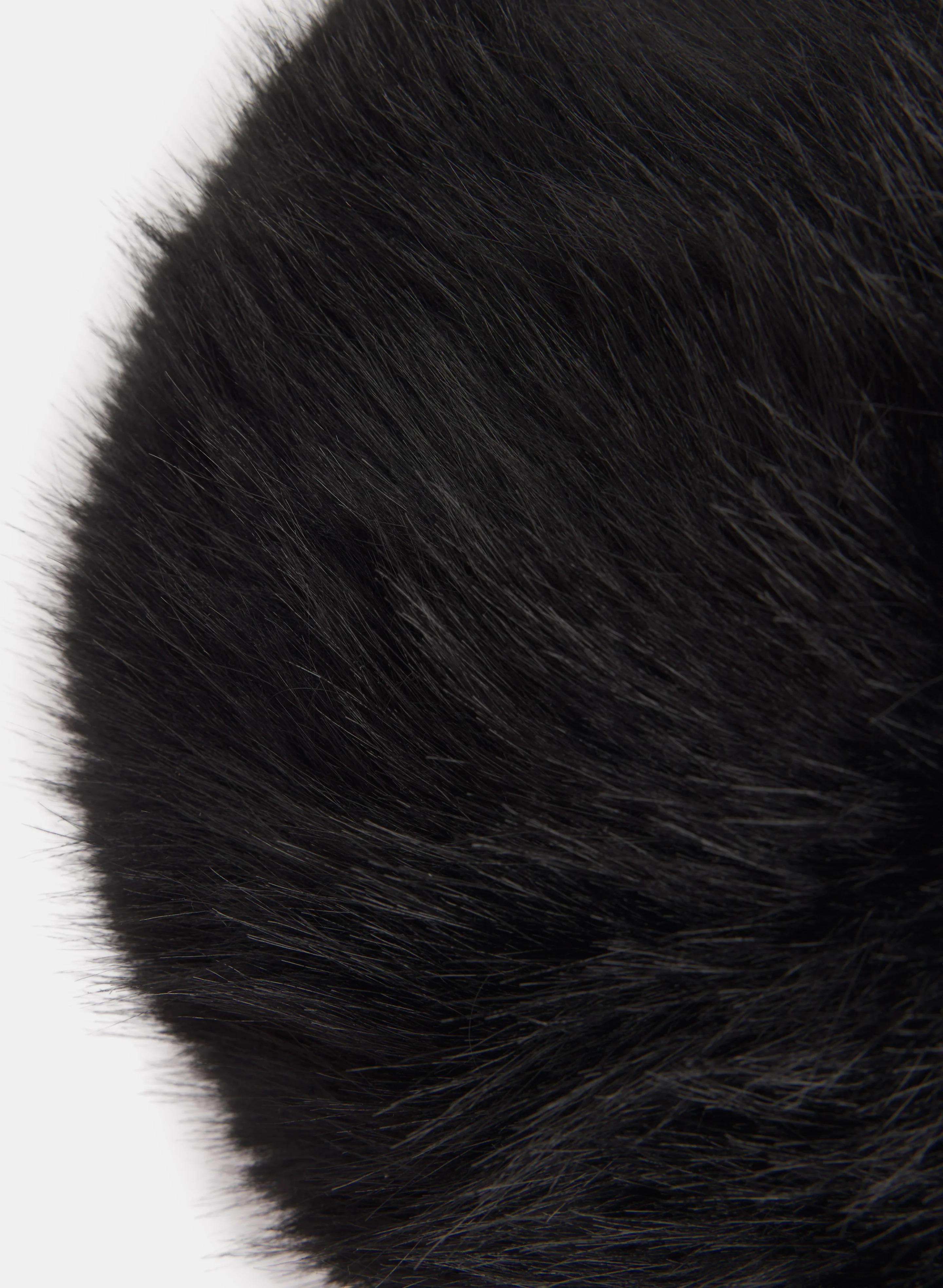 Faux Fur Beret - Image 3