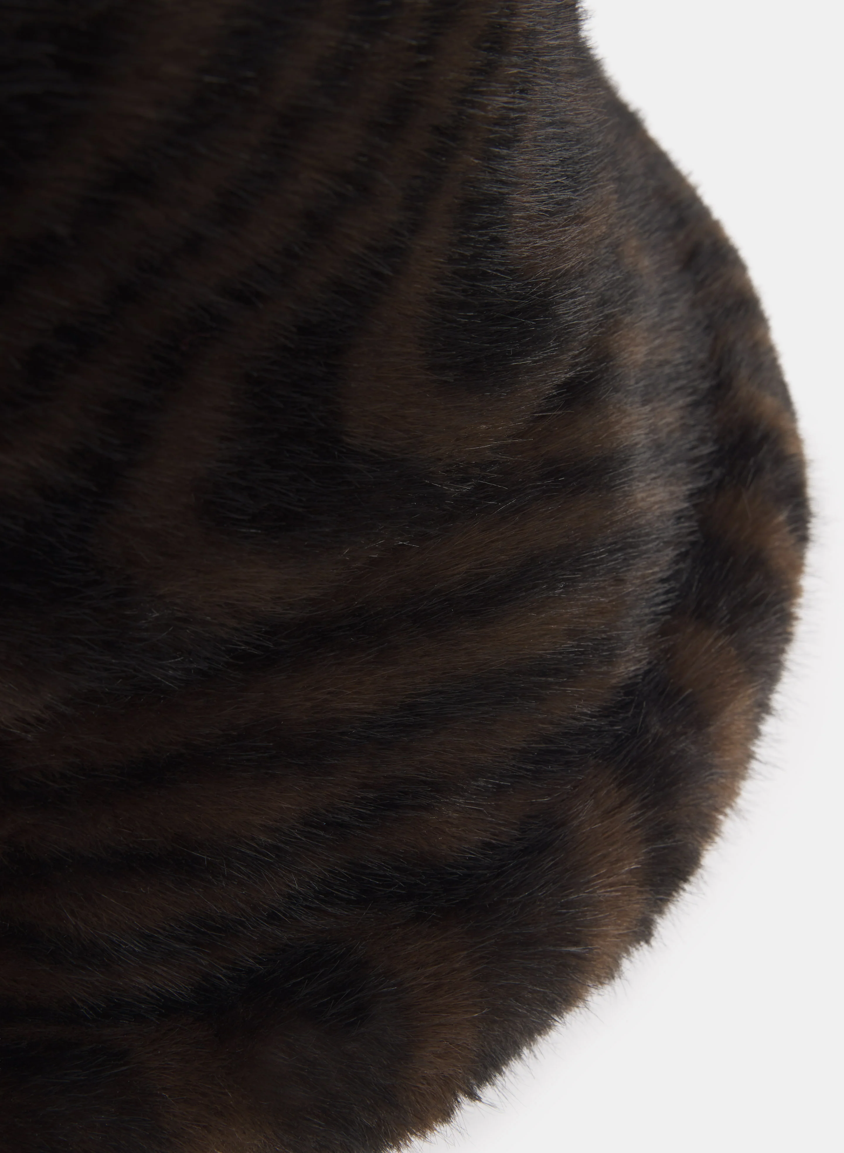 Faux Fur Bucket Hat - Image 3