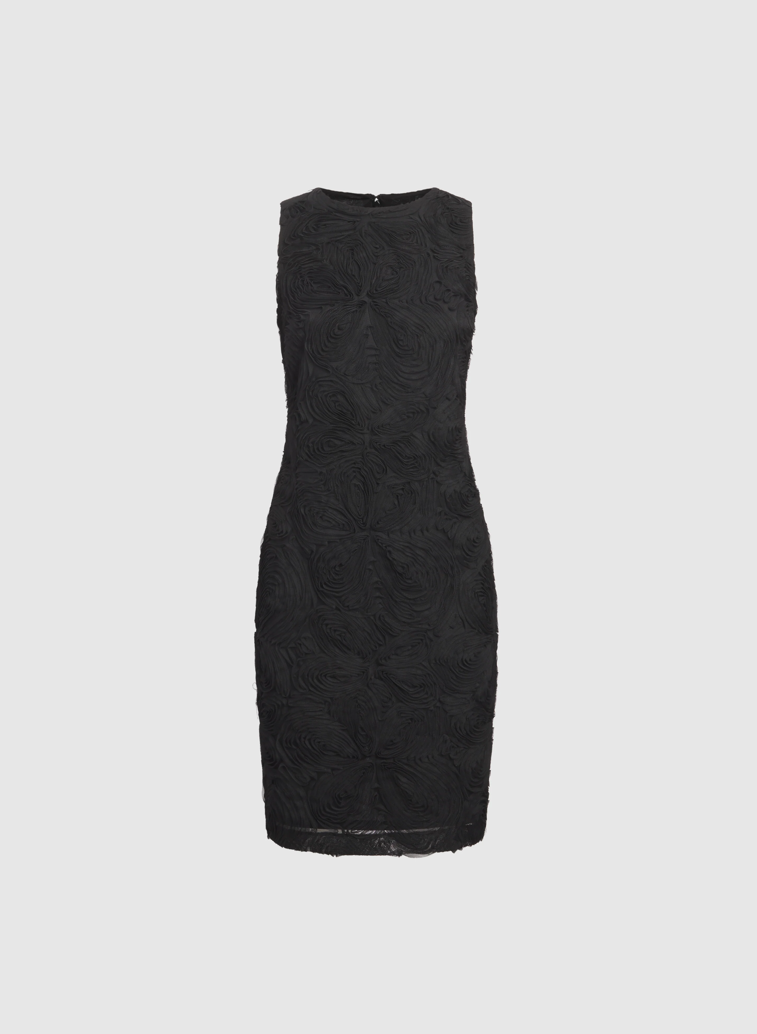 Fitted Mesh Dress - Image 5
