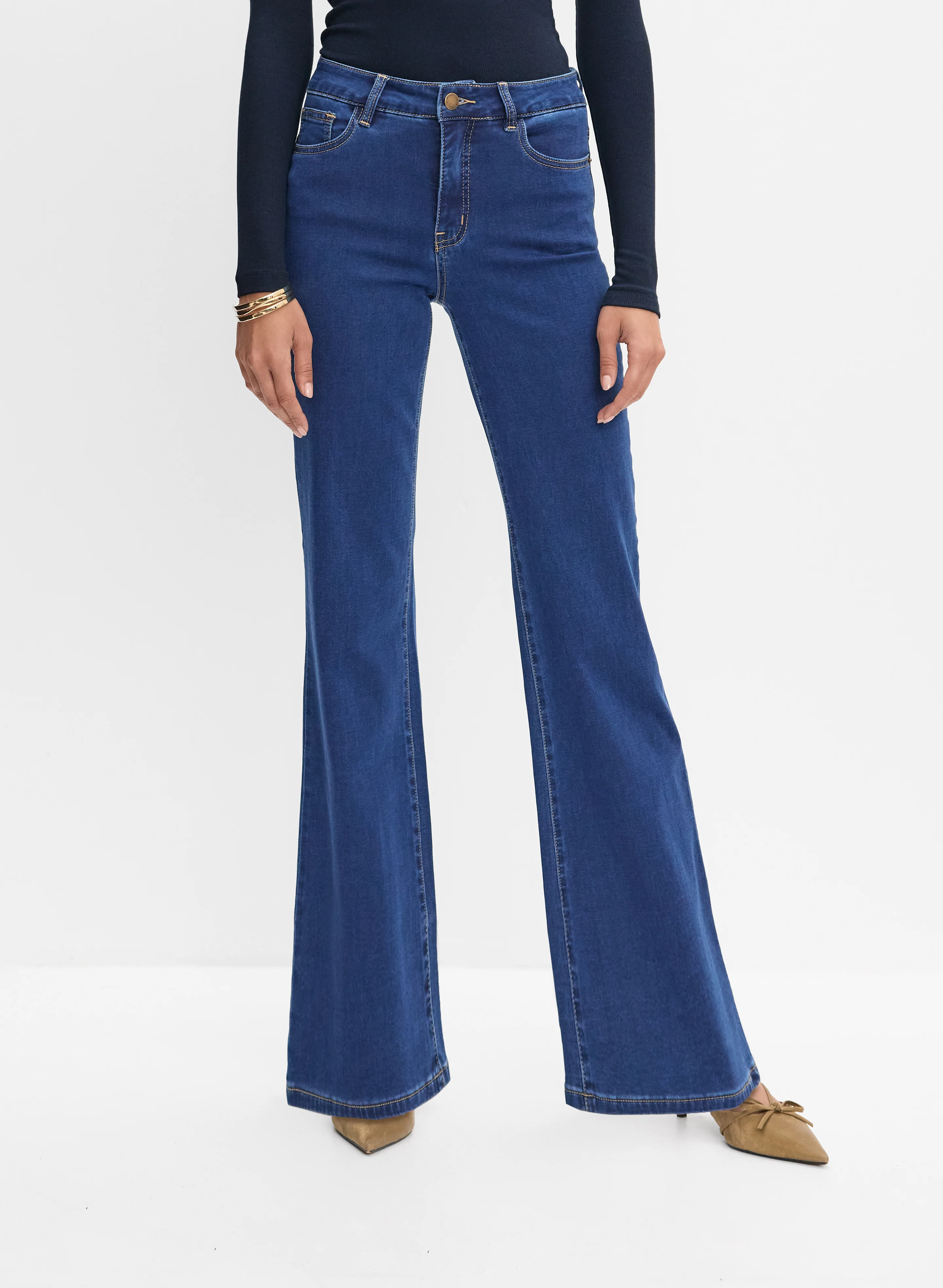 Flare-Leg Jeans