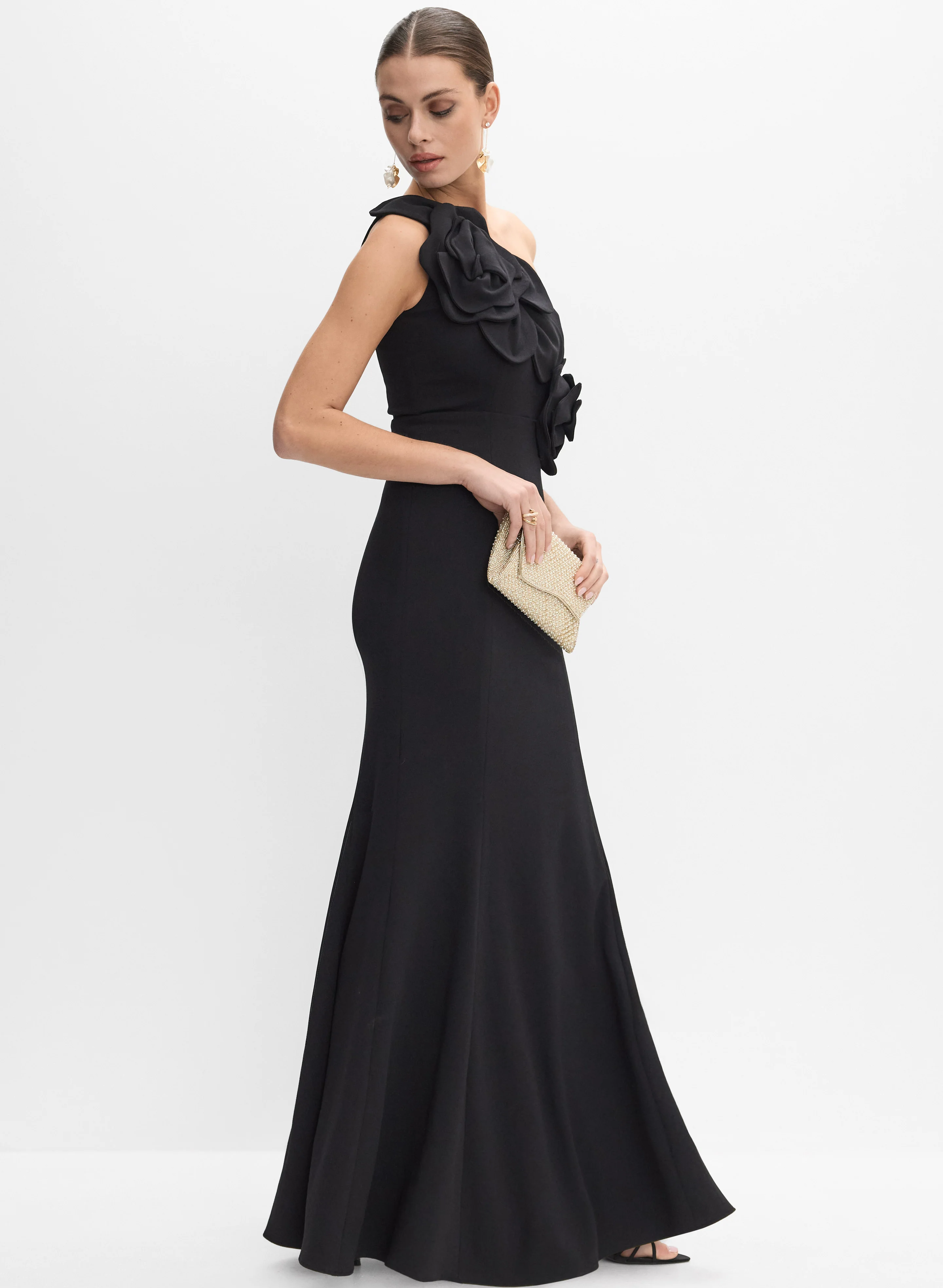 Floral Applique Dress - Image 2