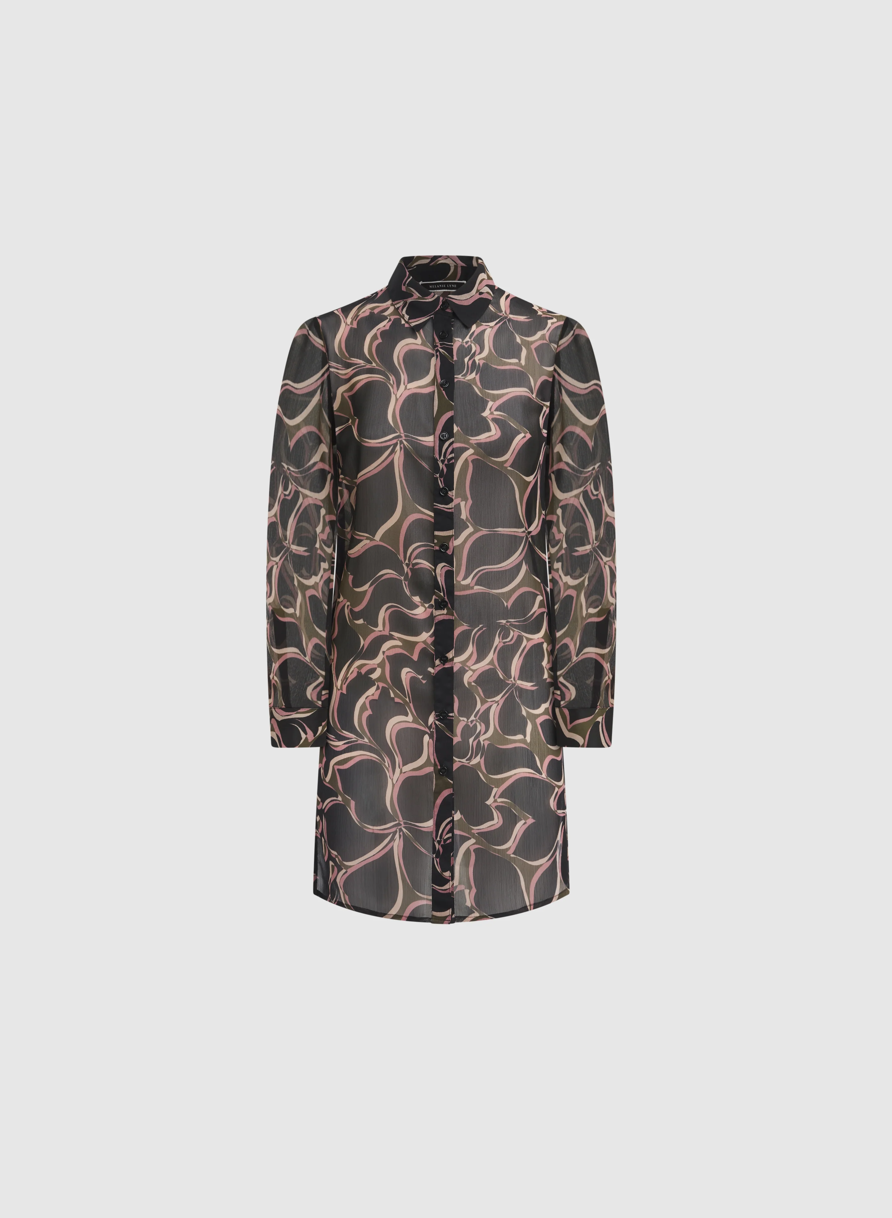 Floral Button-Down Blouse - Image 6