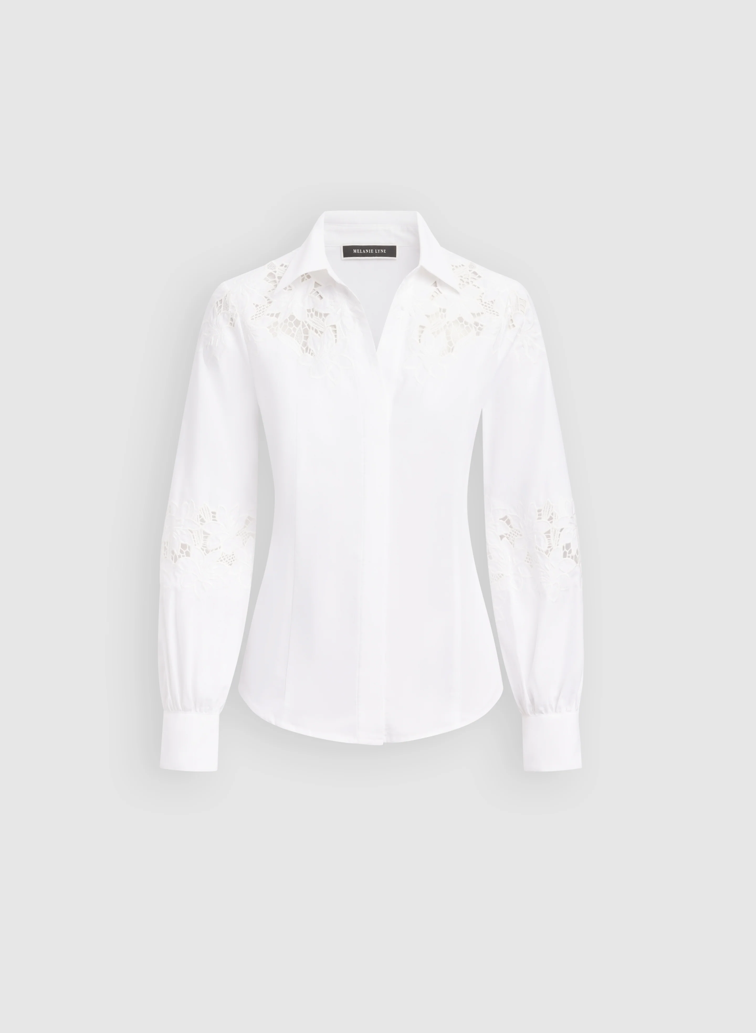 Floral Cut-Out Blouse - Image 6
