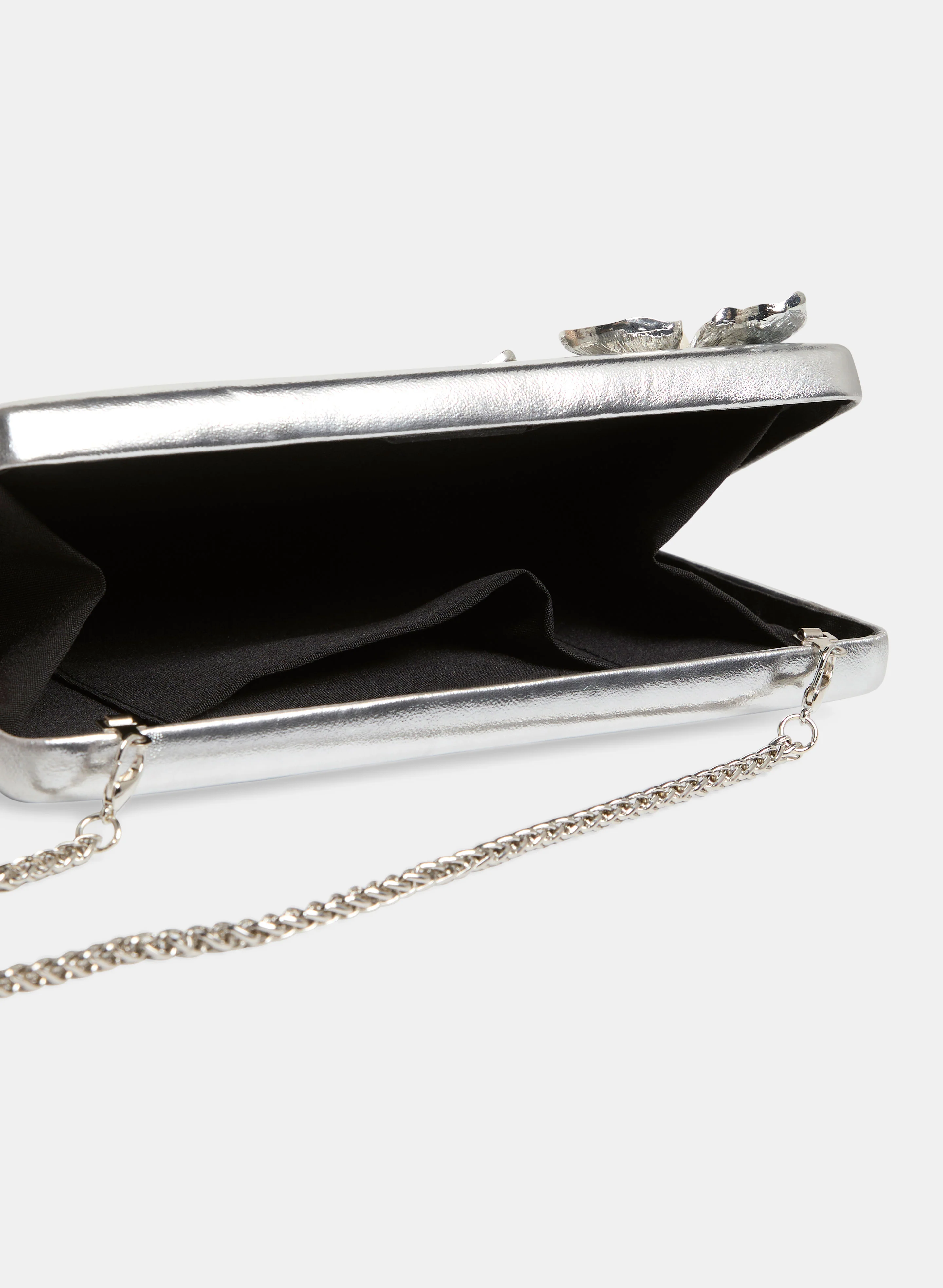 Floral Embellished Box Clutch - Image 3