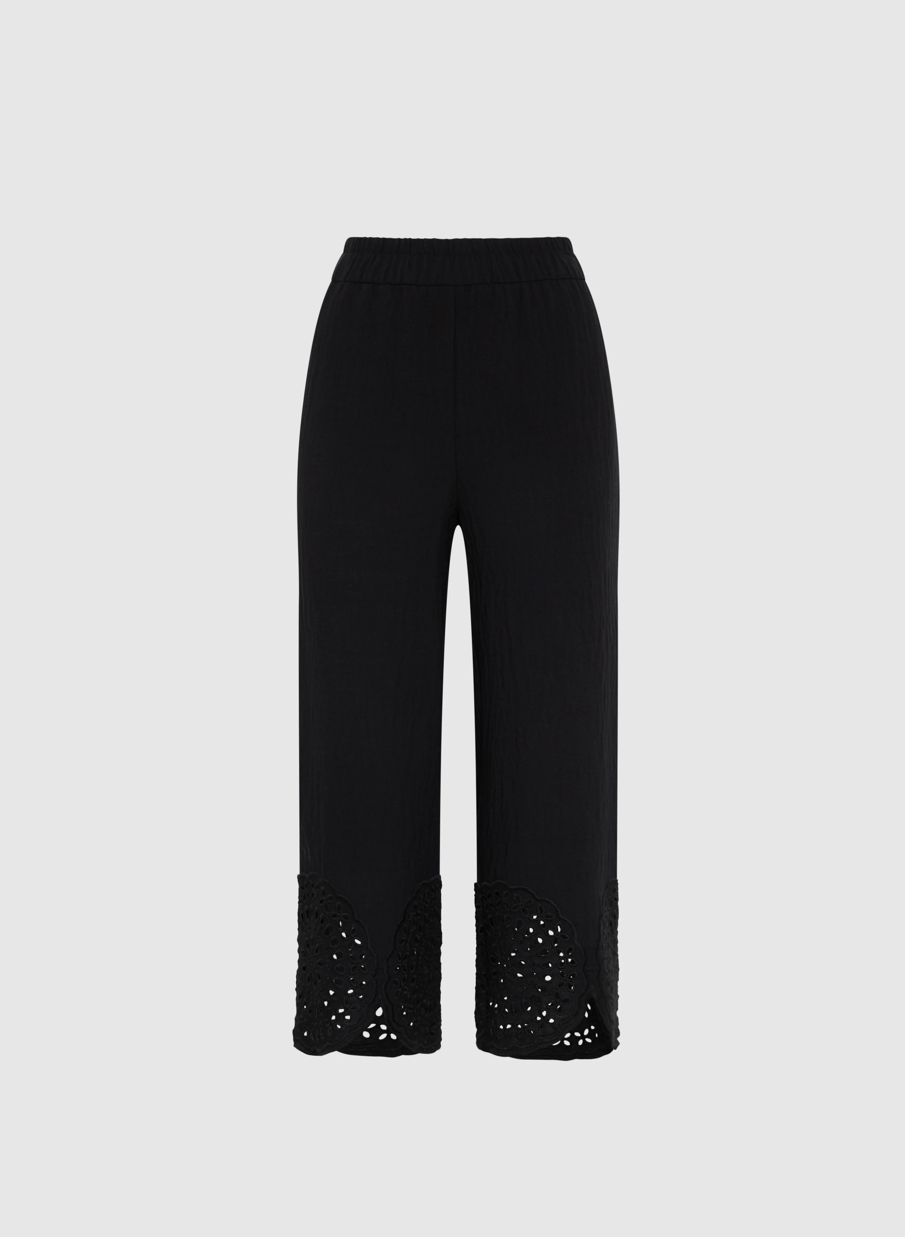 Floral Embroidered Capris - Image 6