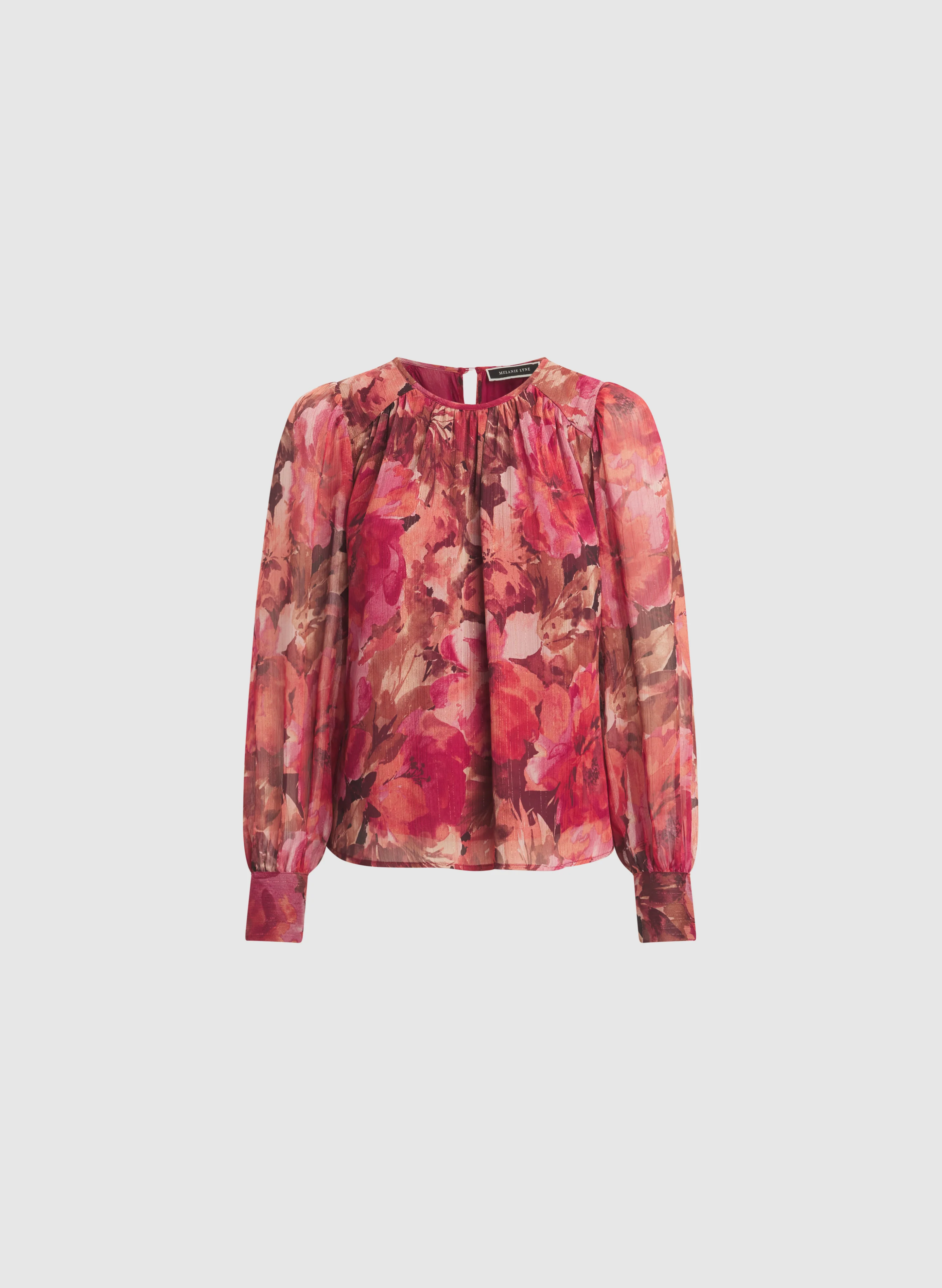 Floral Long Sleeve Blouse - Image 6