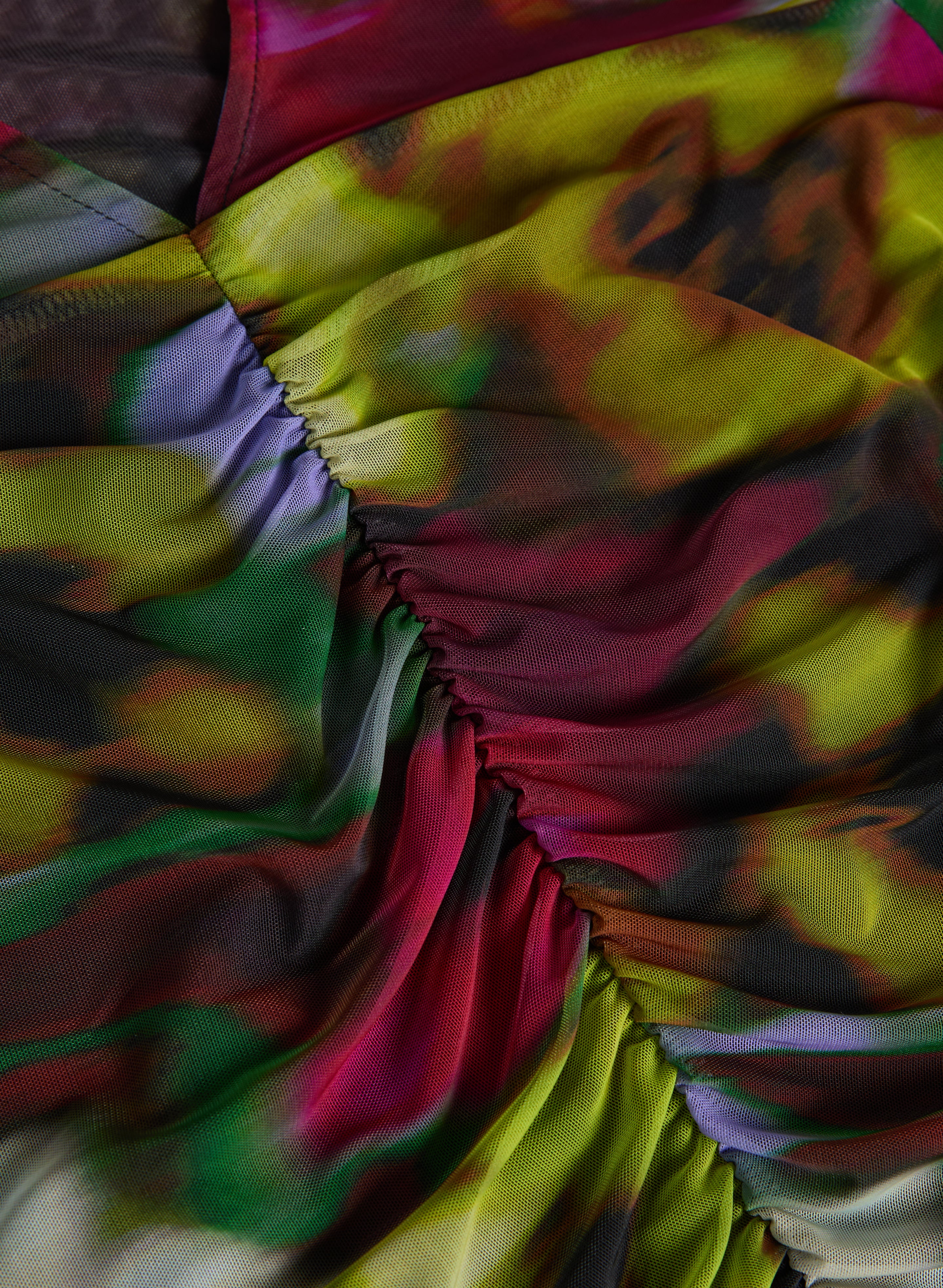 Floral Mesh Top - Image 7