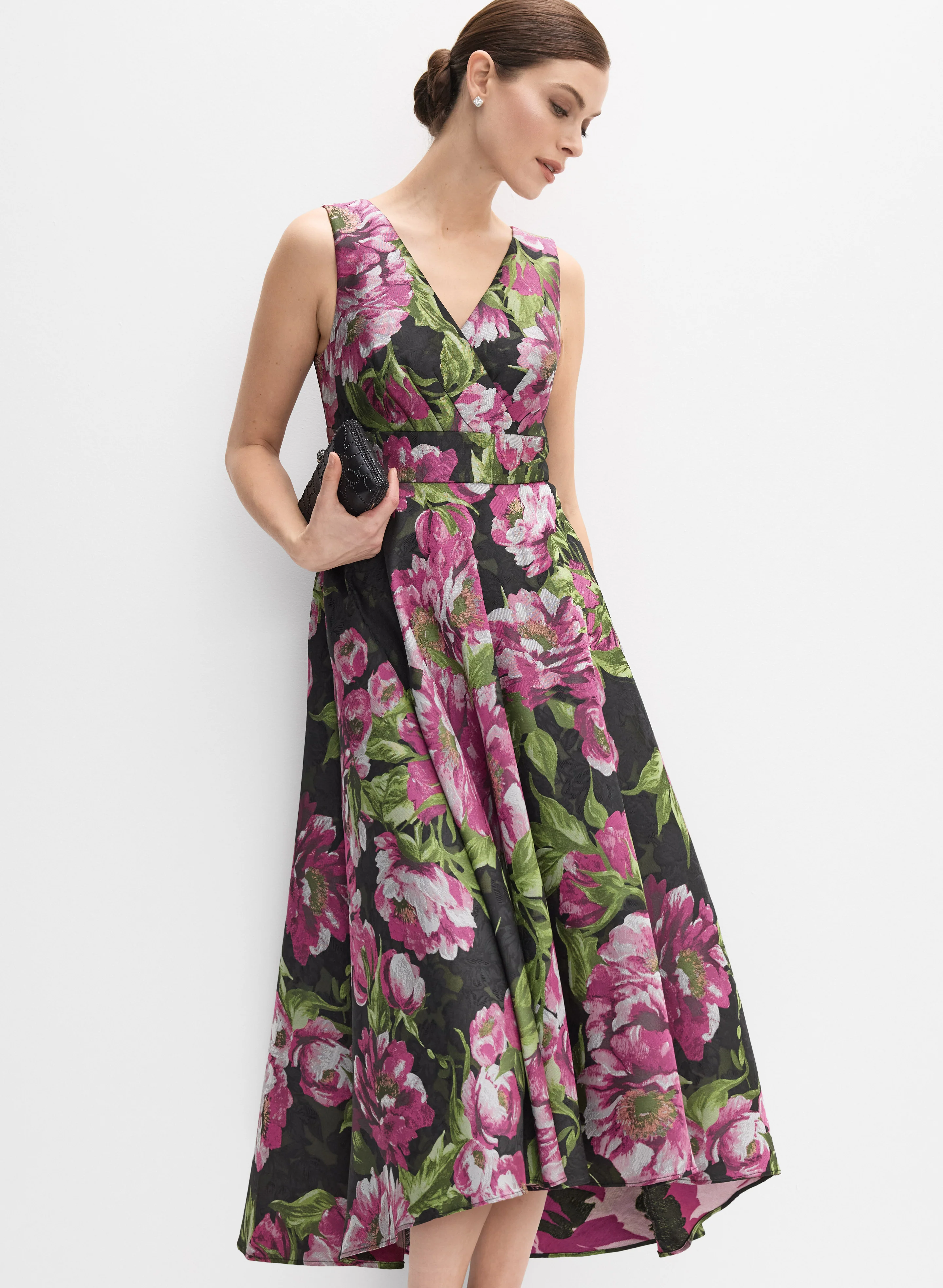 Floral Midi Dress - Image 4