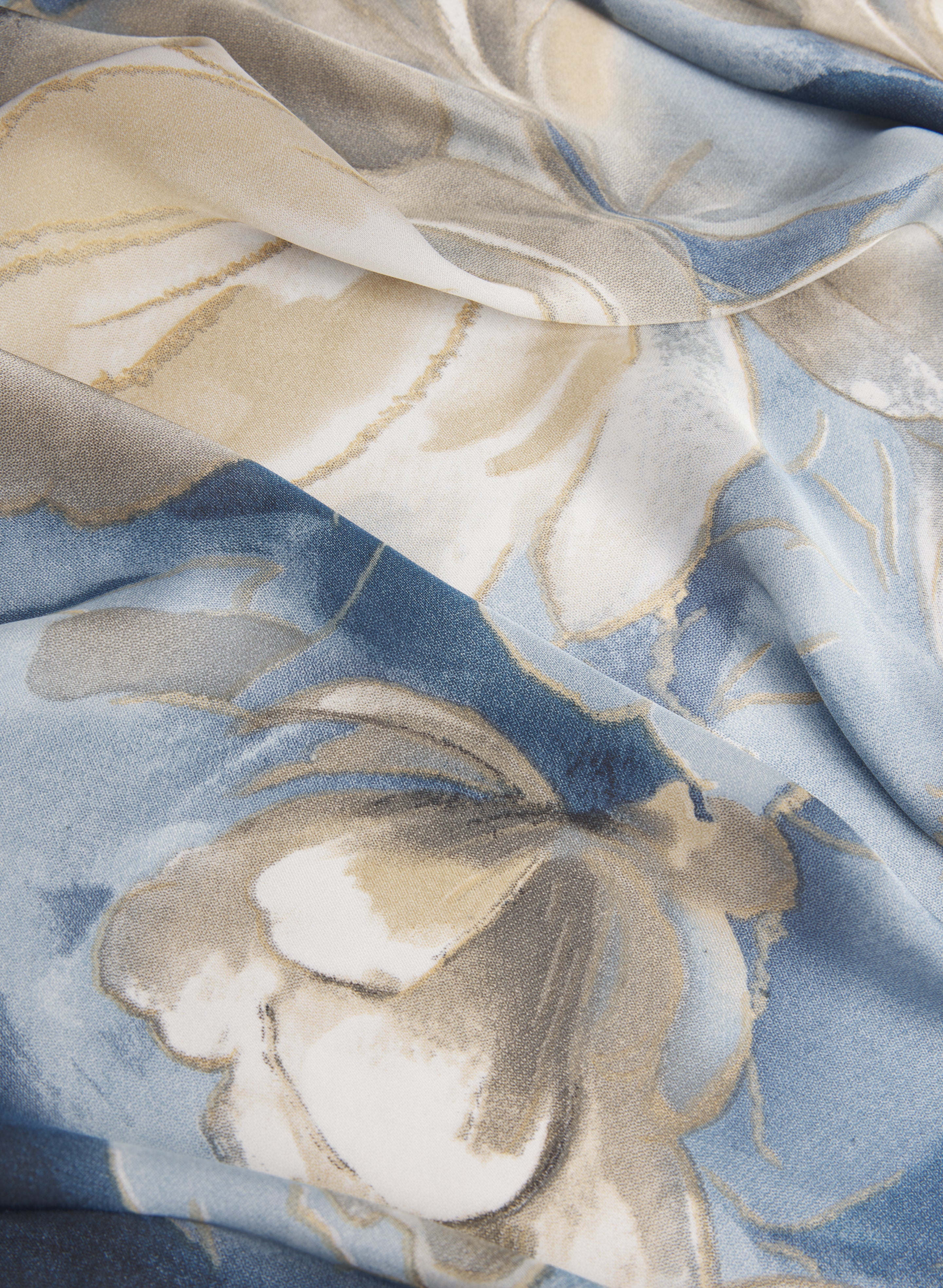 Floral Neckie Scarf - Image 3