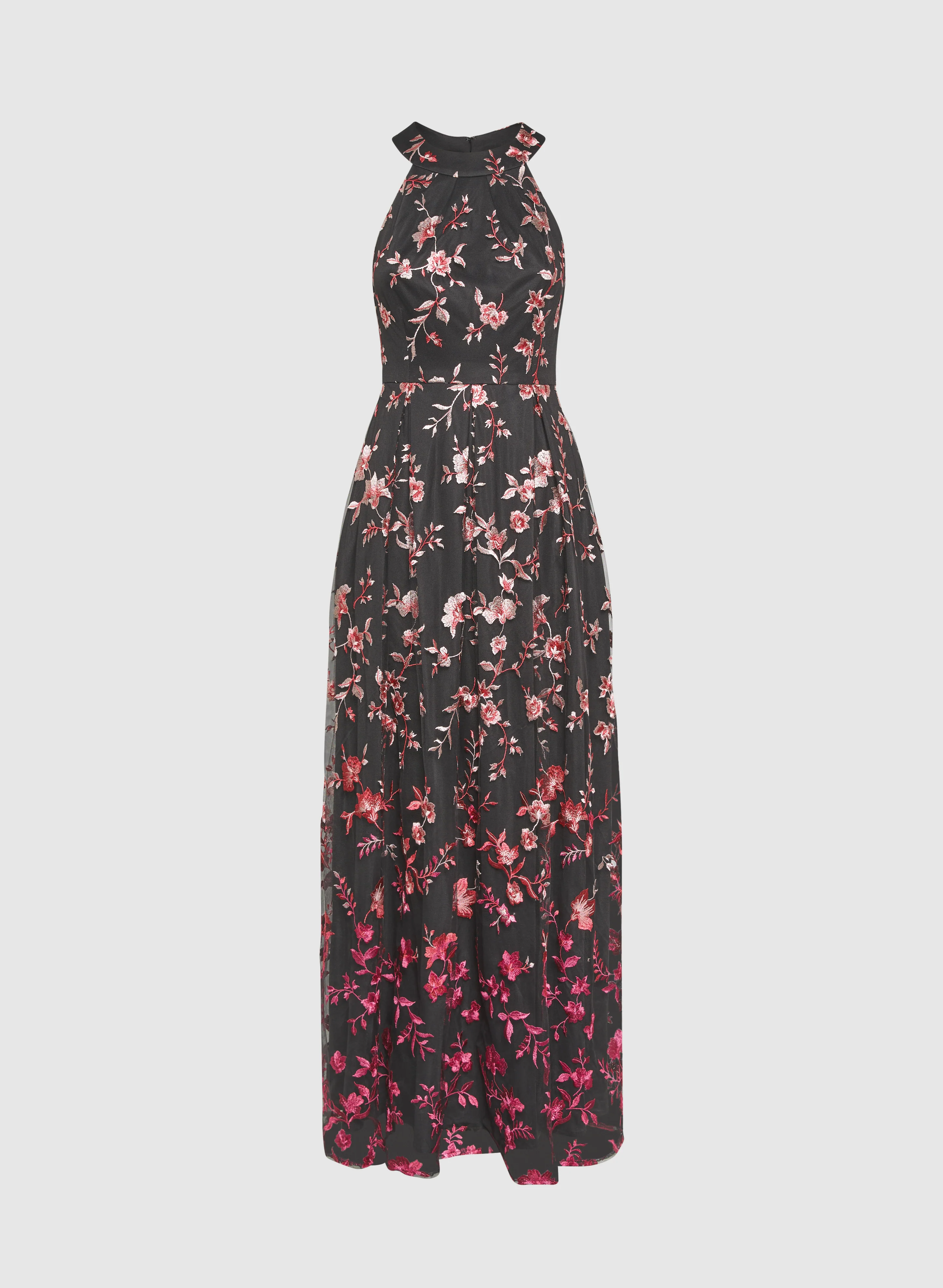 Alex Evenings - Floral Ombre Embroidered Dress - Image 5