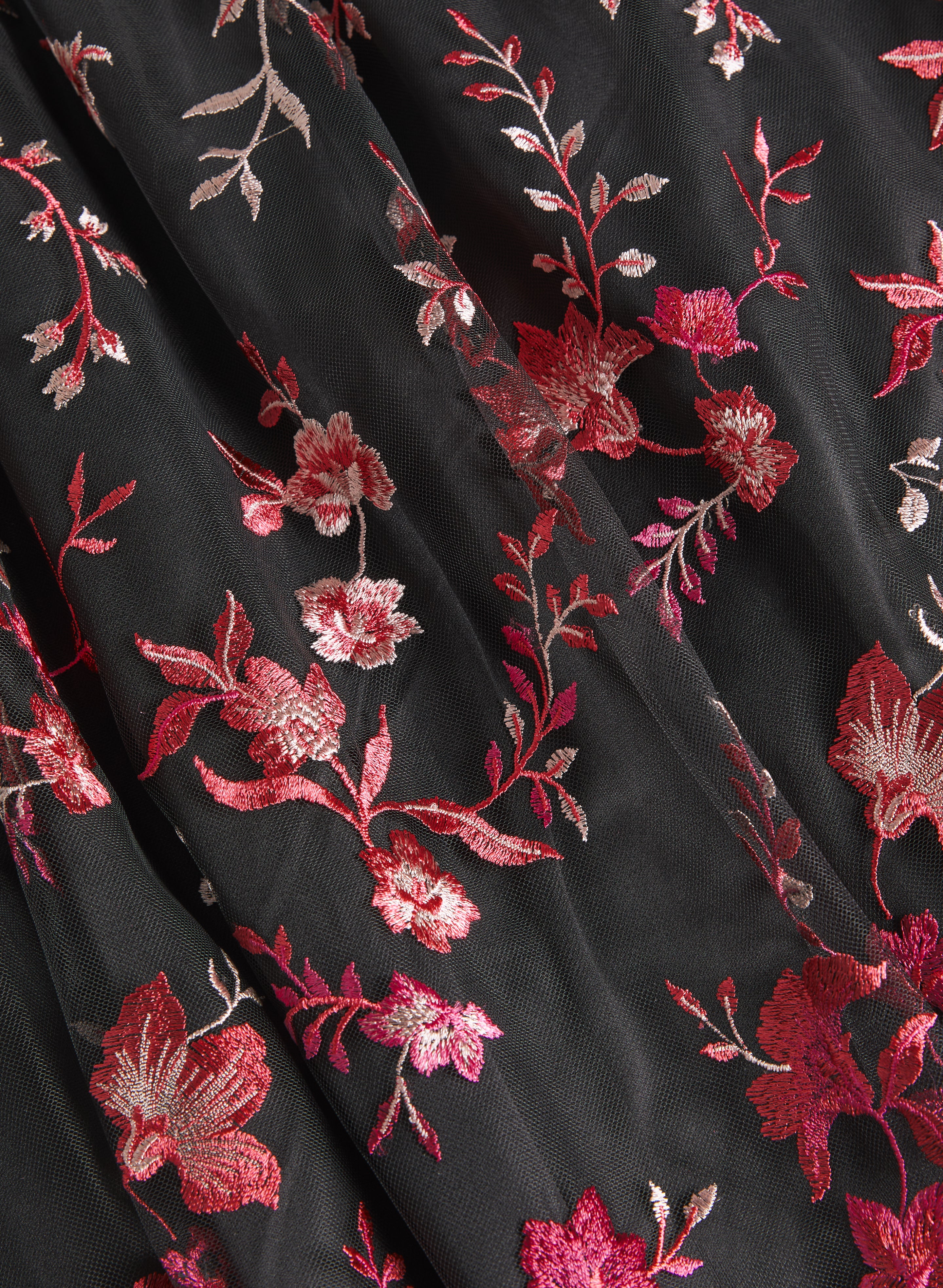 Alex Evenings - Floral Ombre Embroidered Dress - Image 6