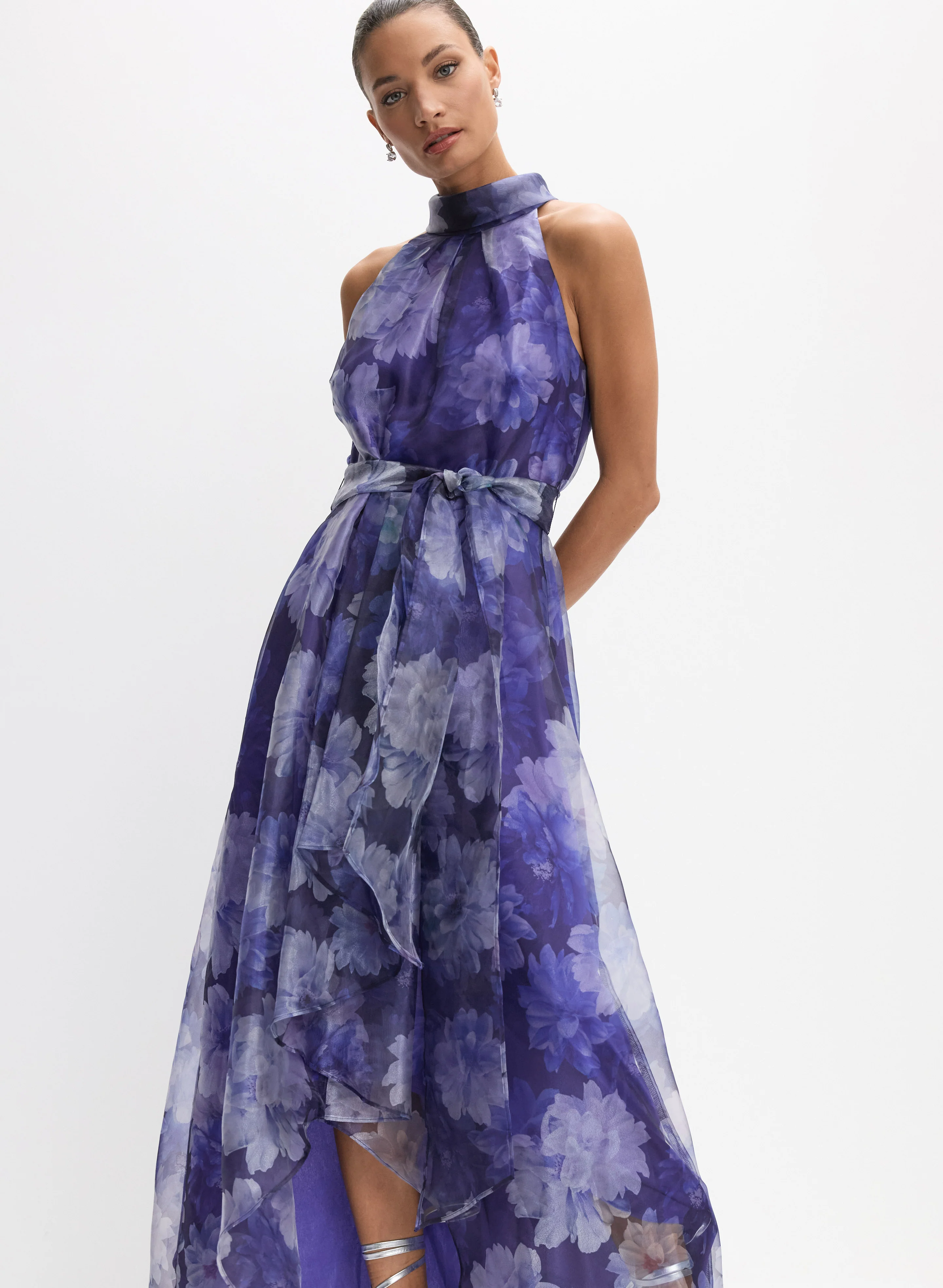 Floral Organza Dress - Image 8