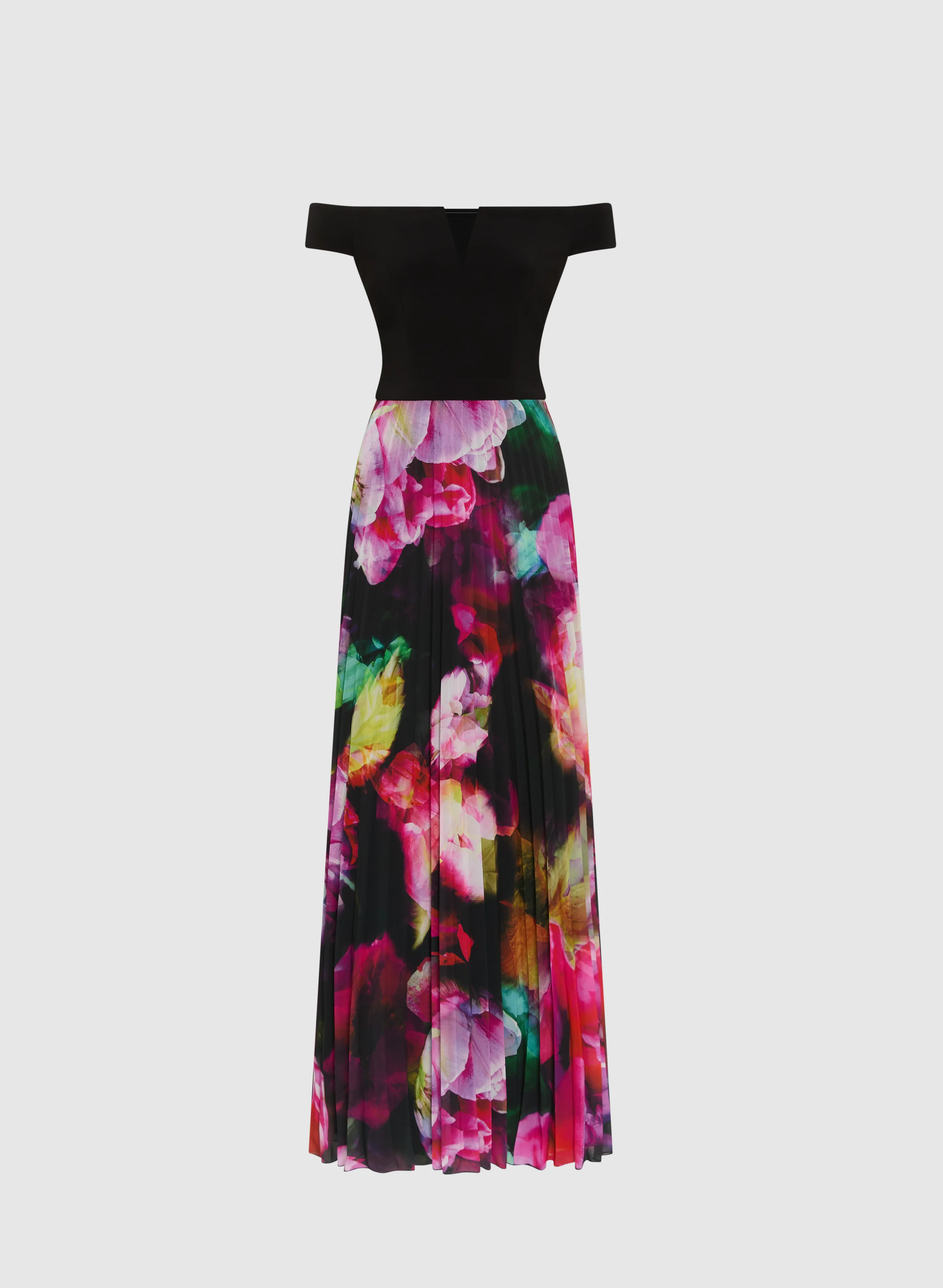 Floral Plissé Dress - Image 6