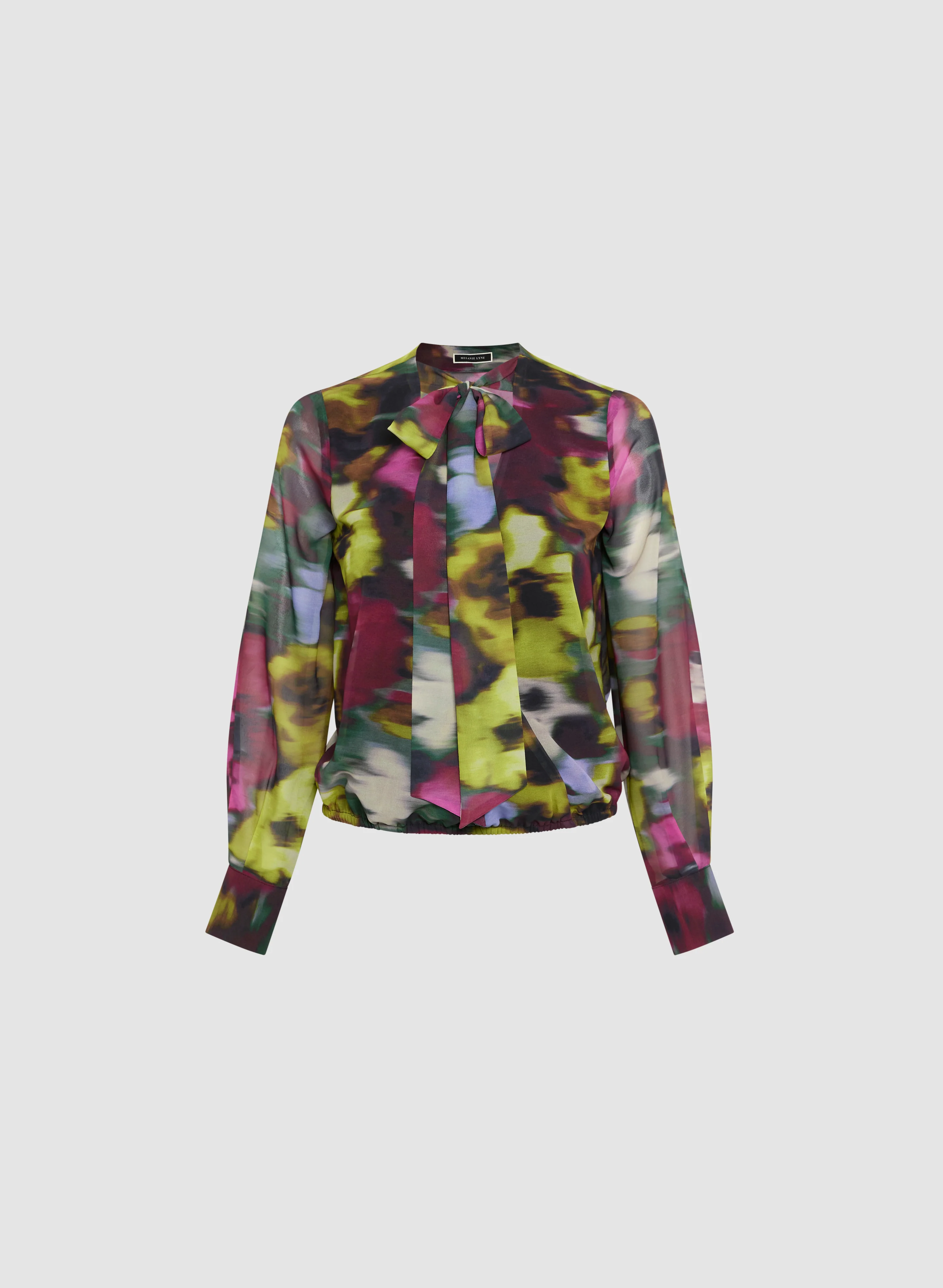 Floral Print Chiffon Blouse - Image 6