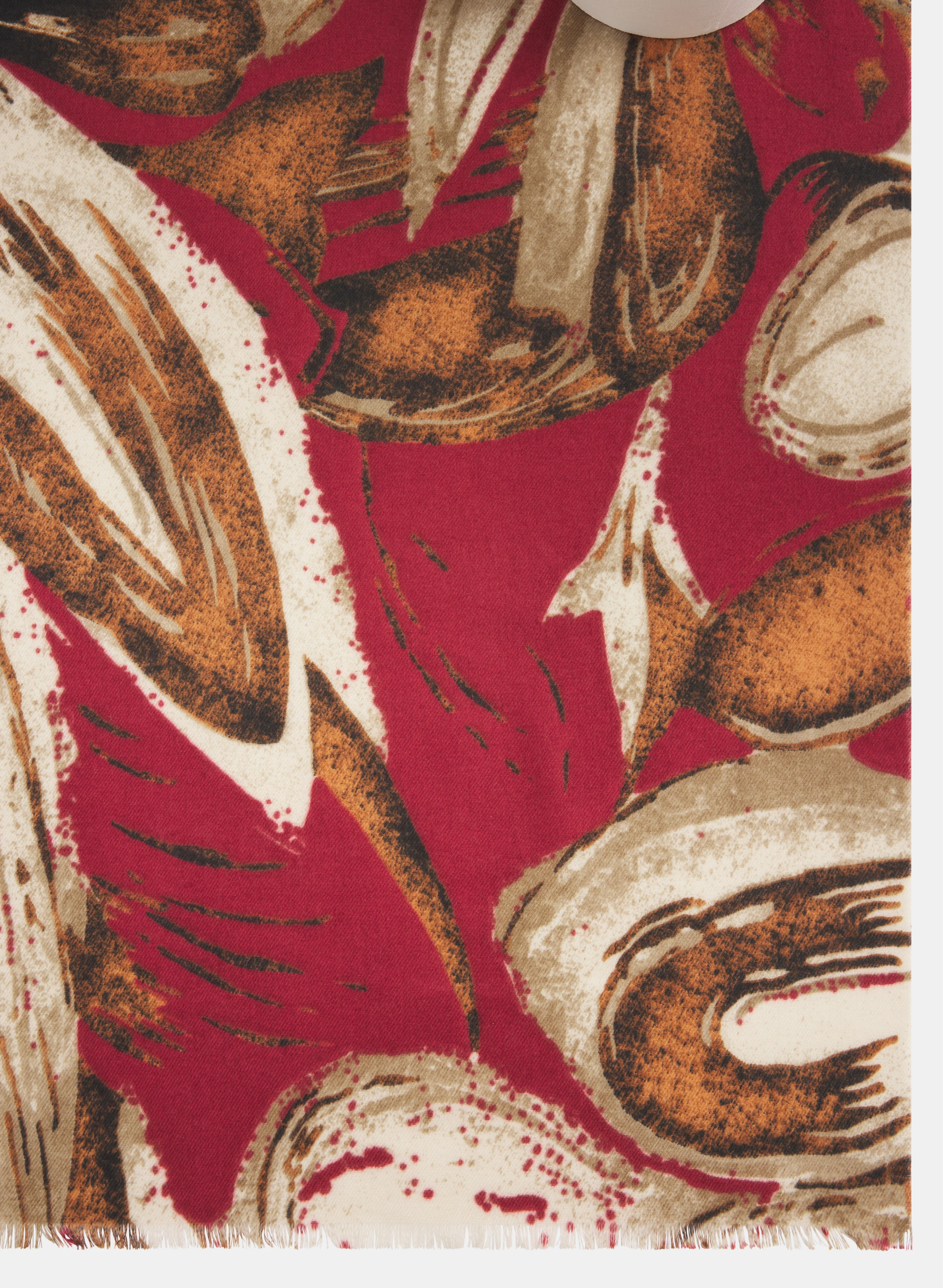 Floral Print Scarf - Image 3