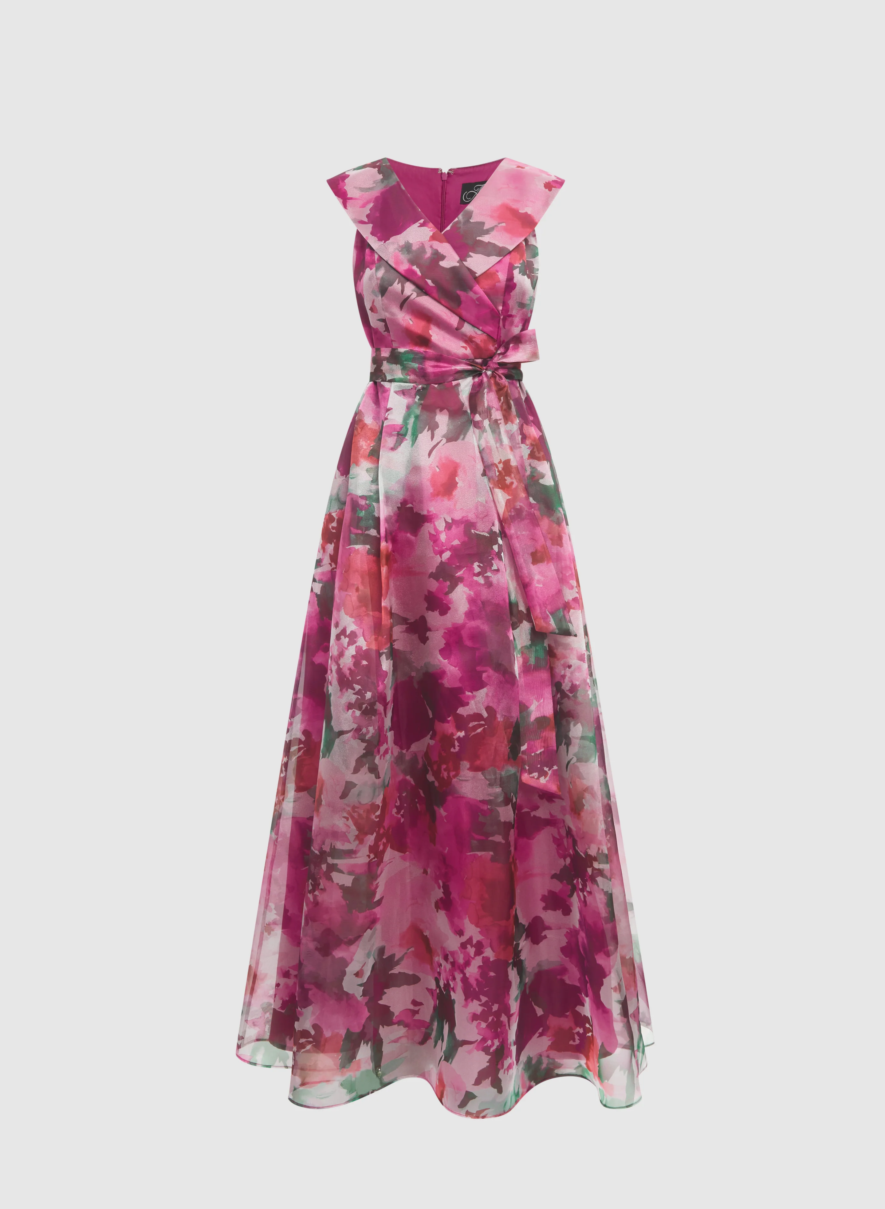 Alex Evenings - Floral Taffeta Dress - Image 5
