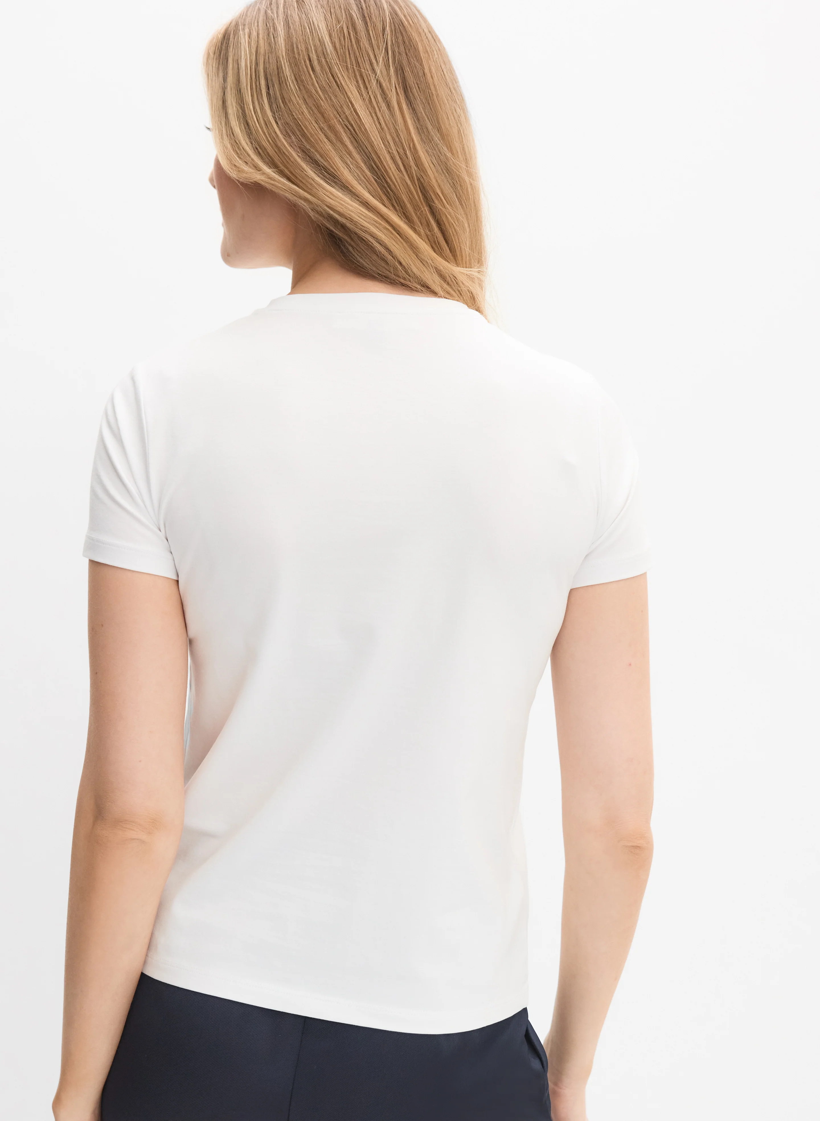 Foil Print T-Shirt - Image 4
