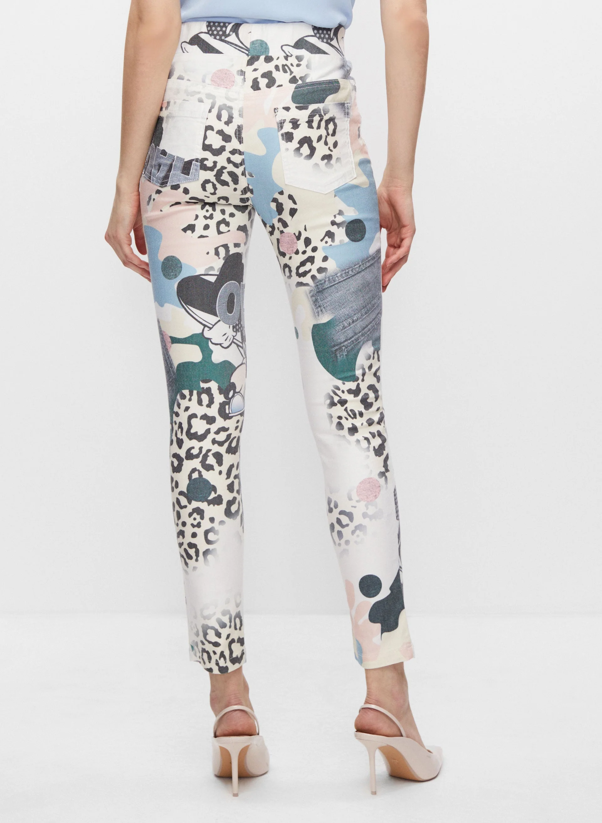 Frank Lyman - Printed Pull-On Pants - Image 2
