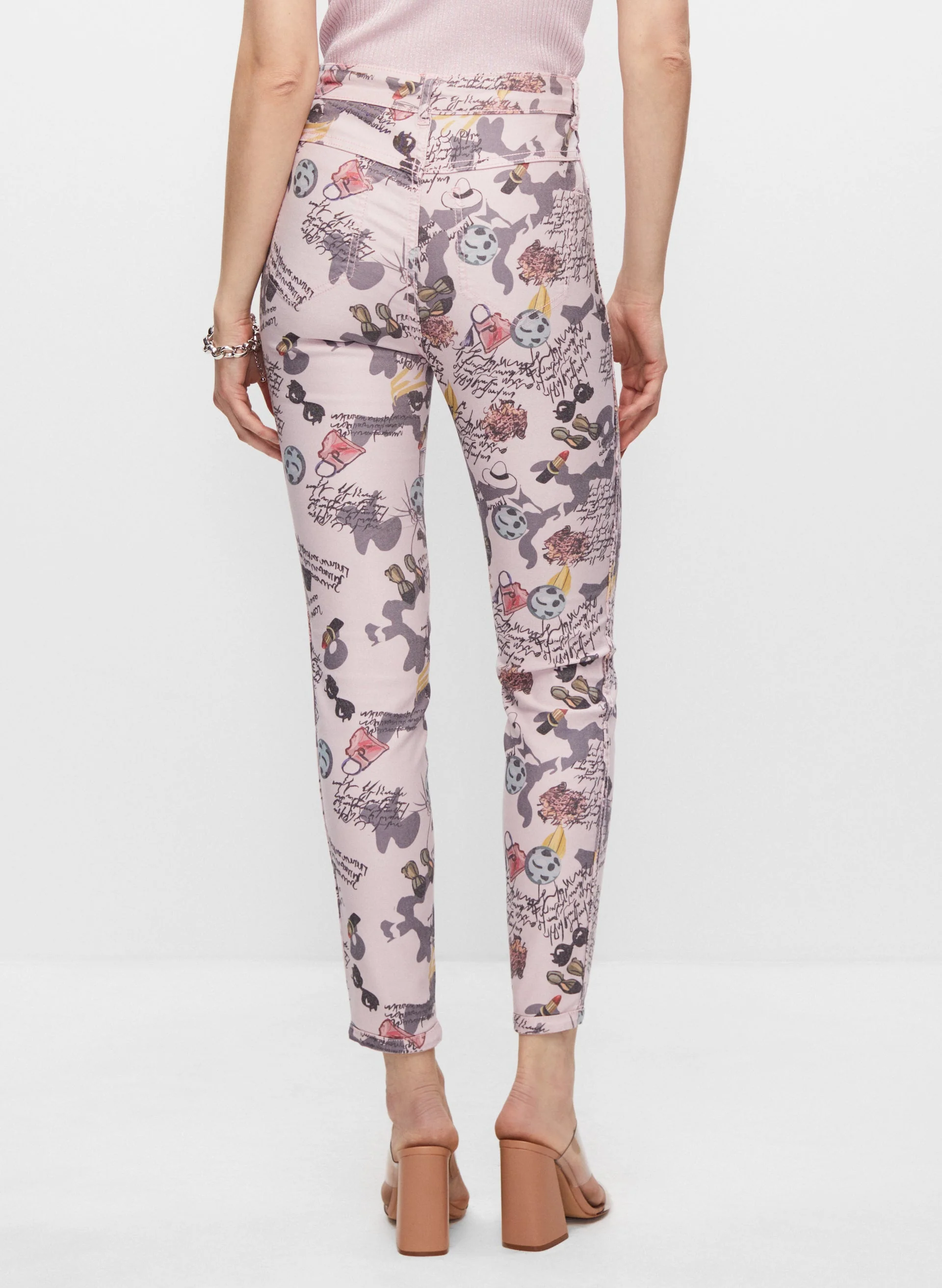Frank Lyman - Reversible Slim Leg Jeans - Image 2