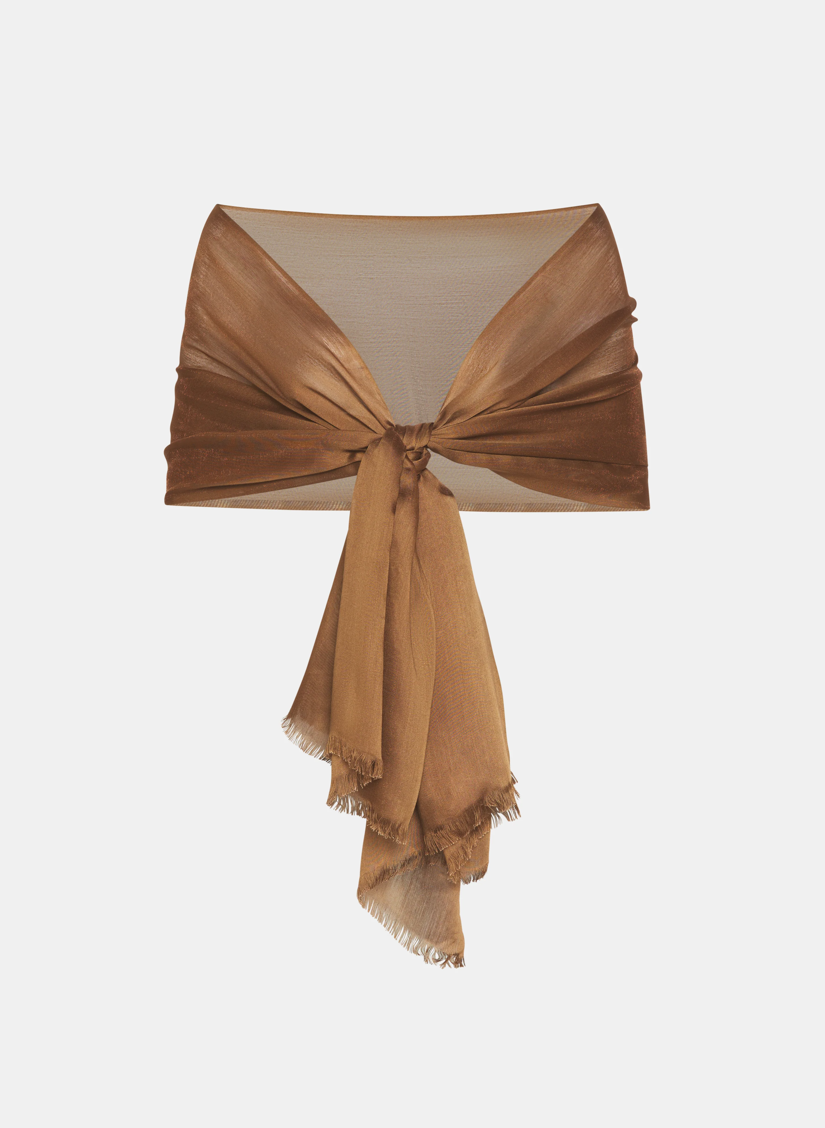 Fringe Detail Scarf - Image 3