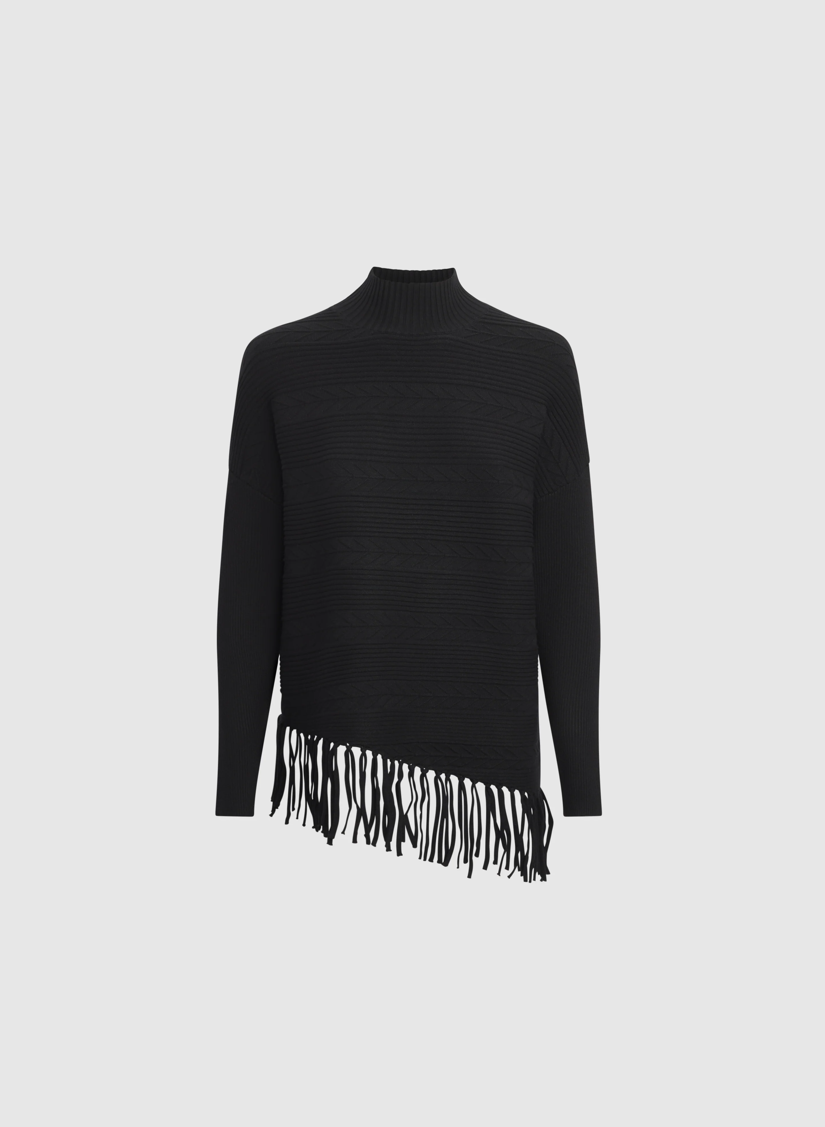 Fringe Hem Pullover - Image 6