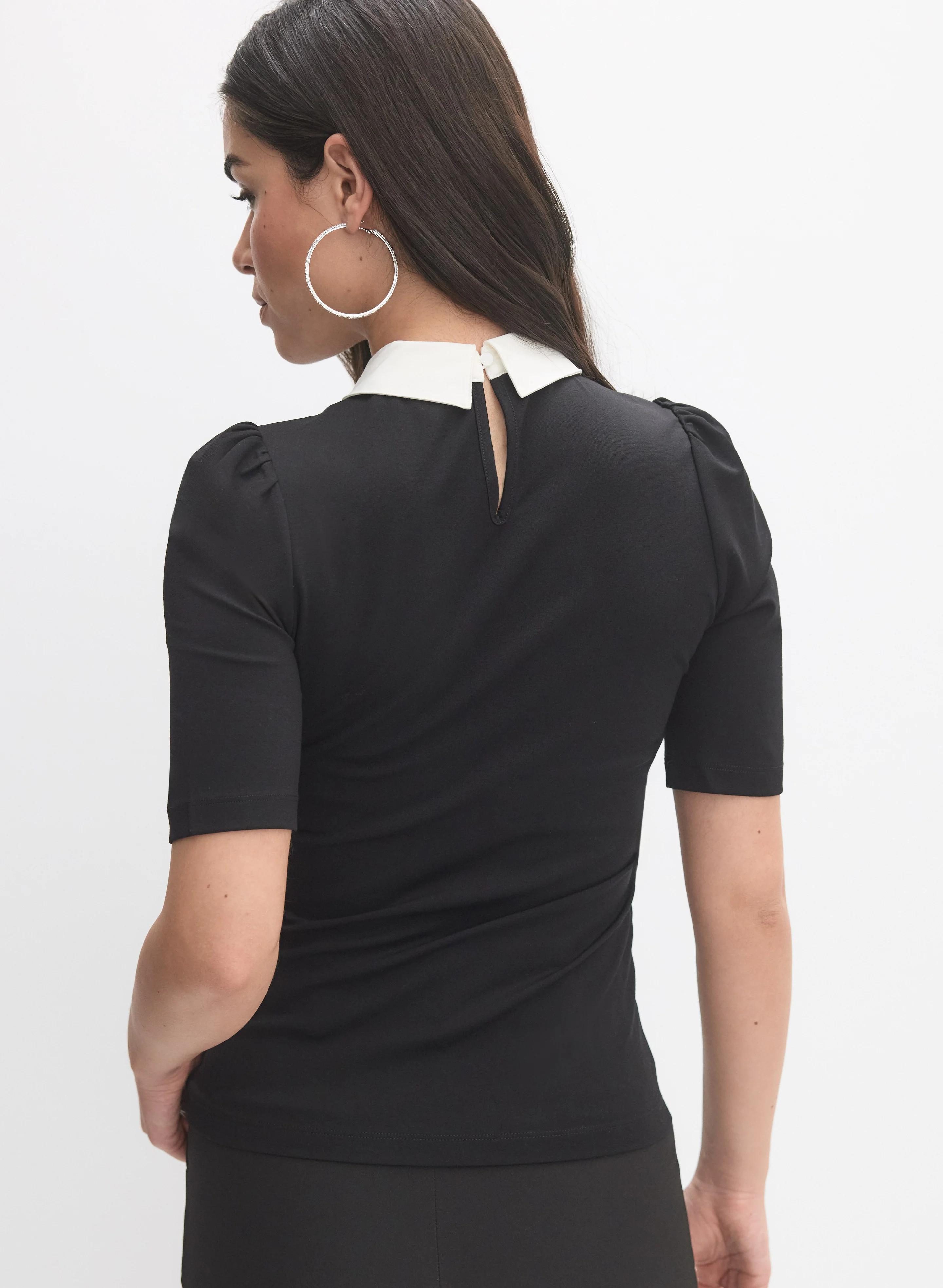 Gemstone Collar Top - Image 4