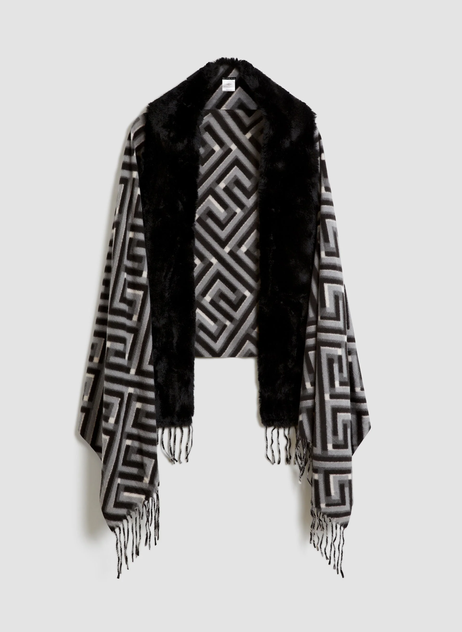 Geometric Print Wrap - Image 3