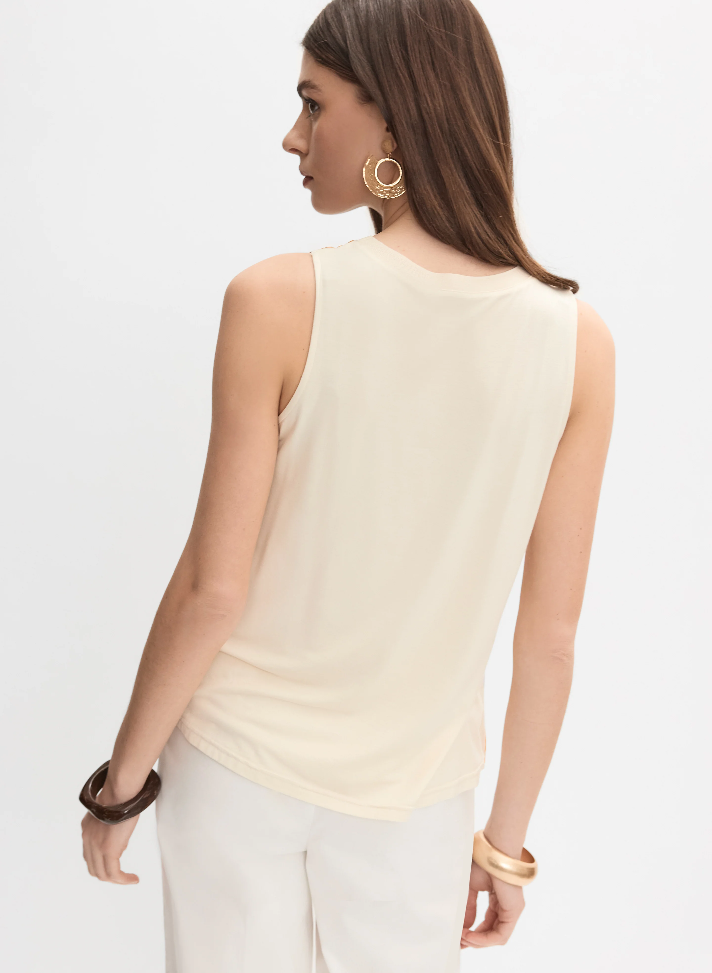 Graphic Floral Tank Top - Image 5
