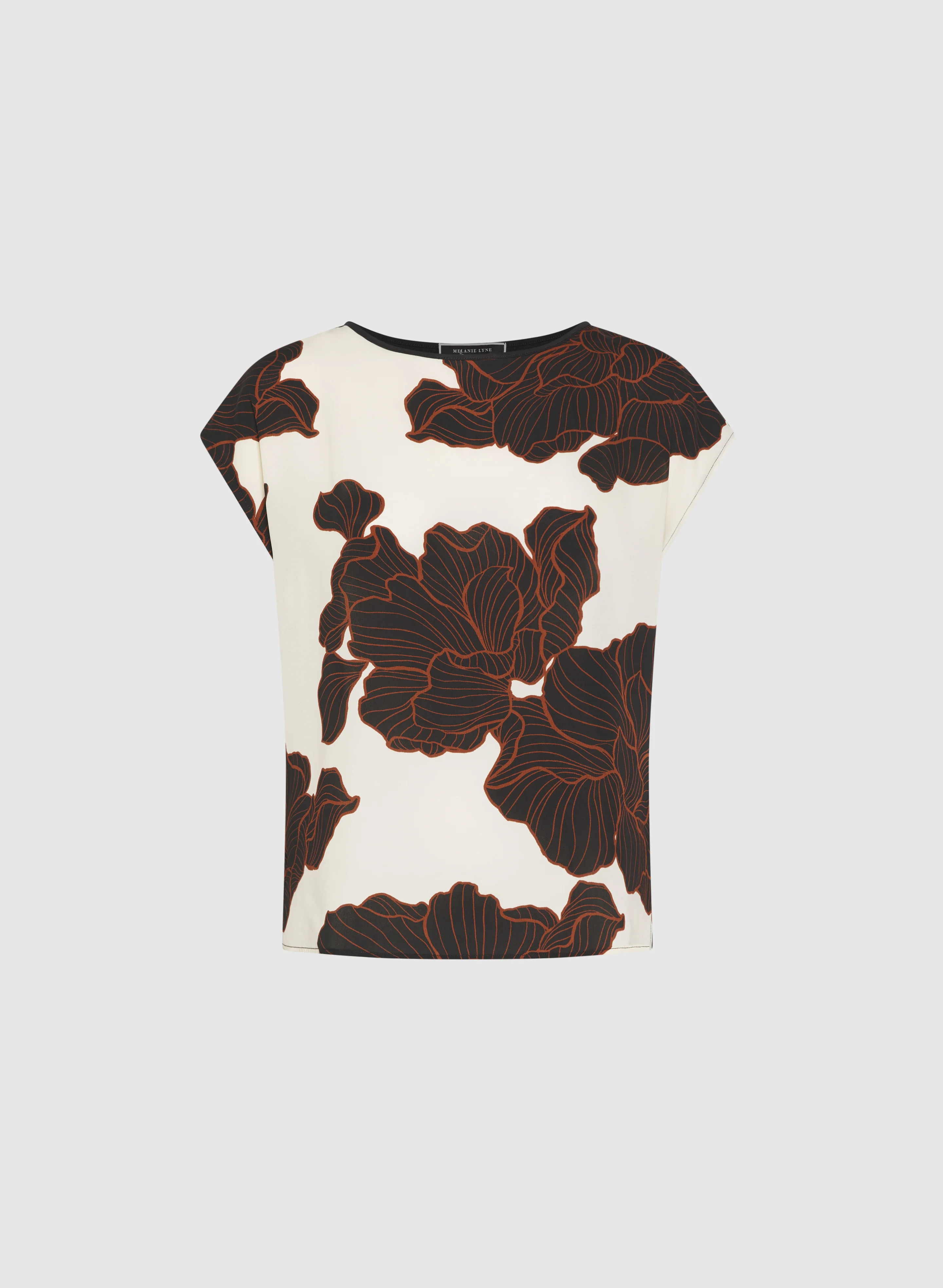 Graphic Floral Top - Image 6