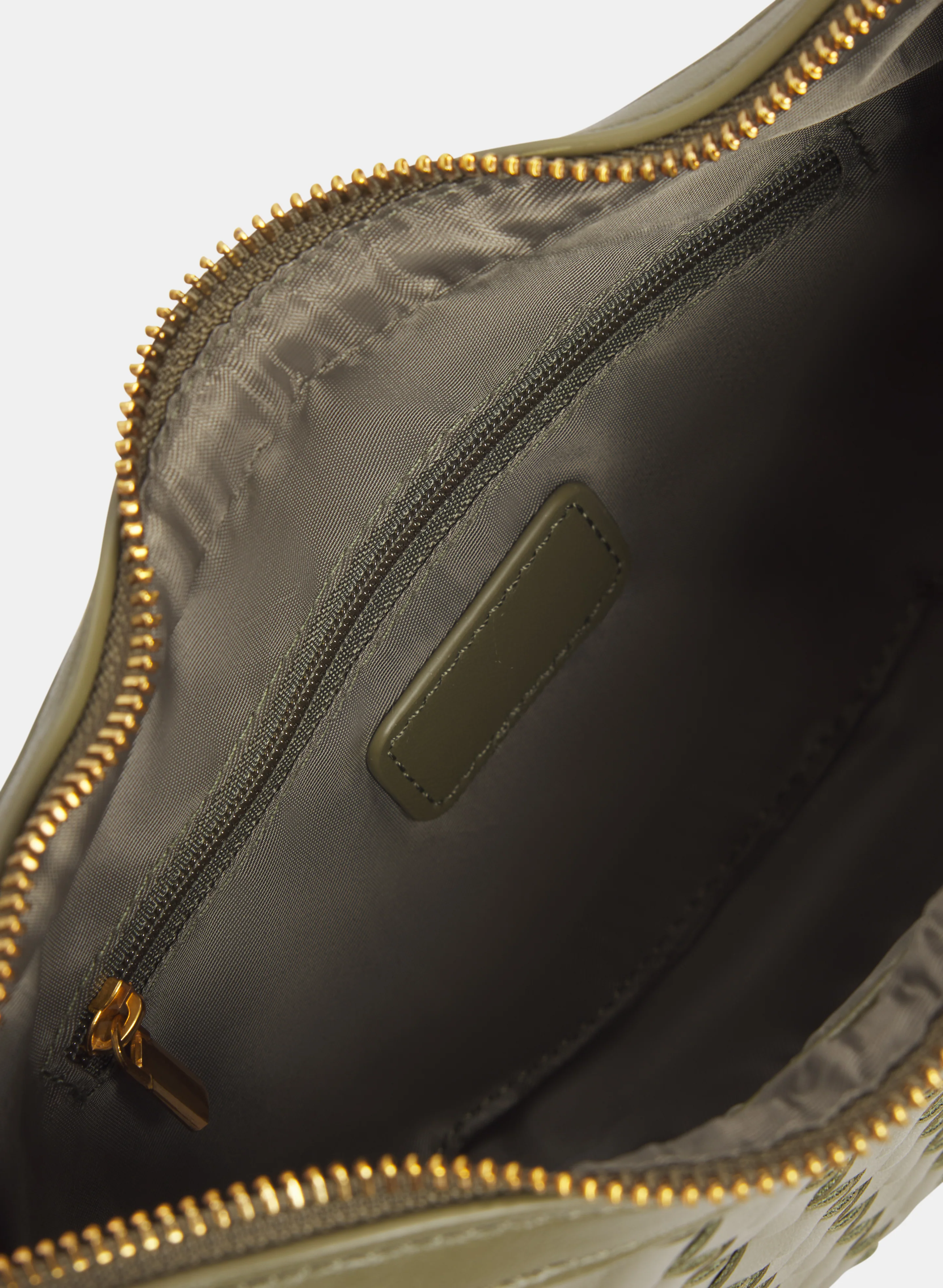 Half-Moon Basket Weave Bag - Image 5