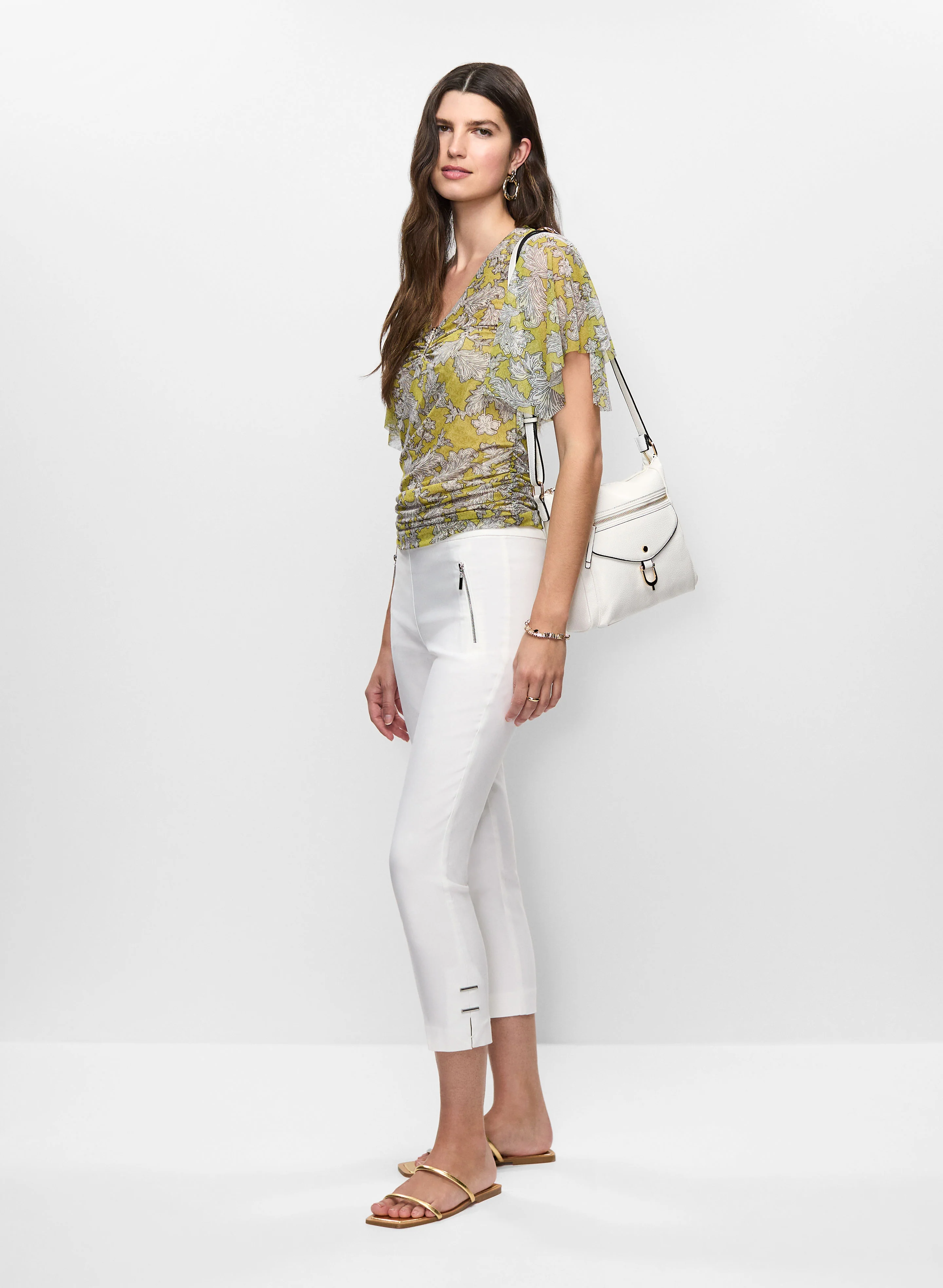High Rise Pull-On Capris - Image 5
