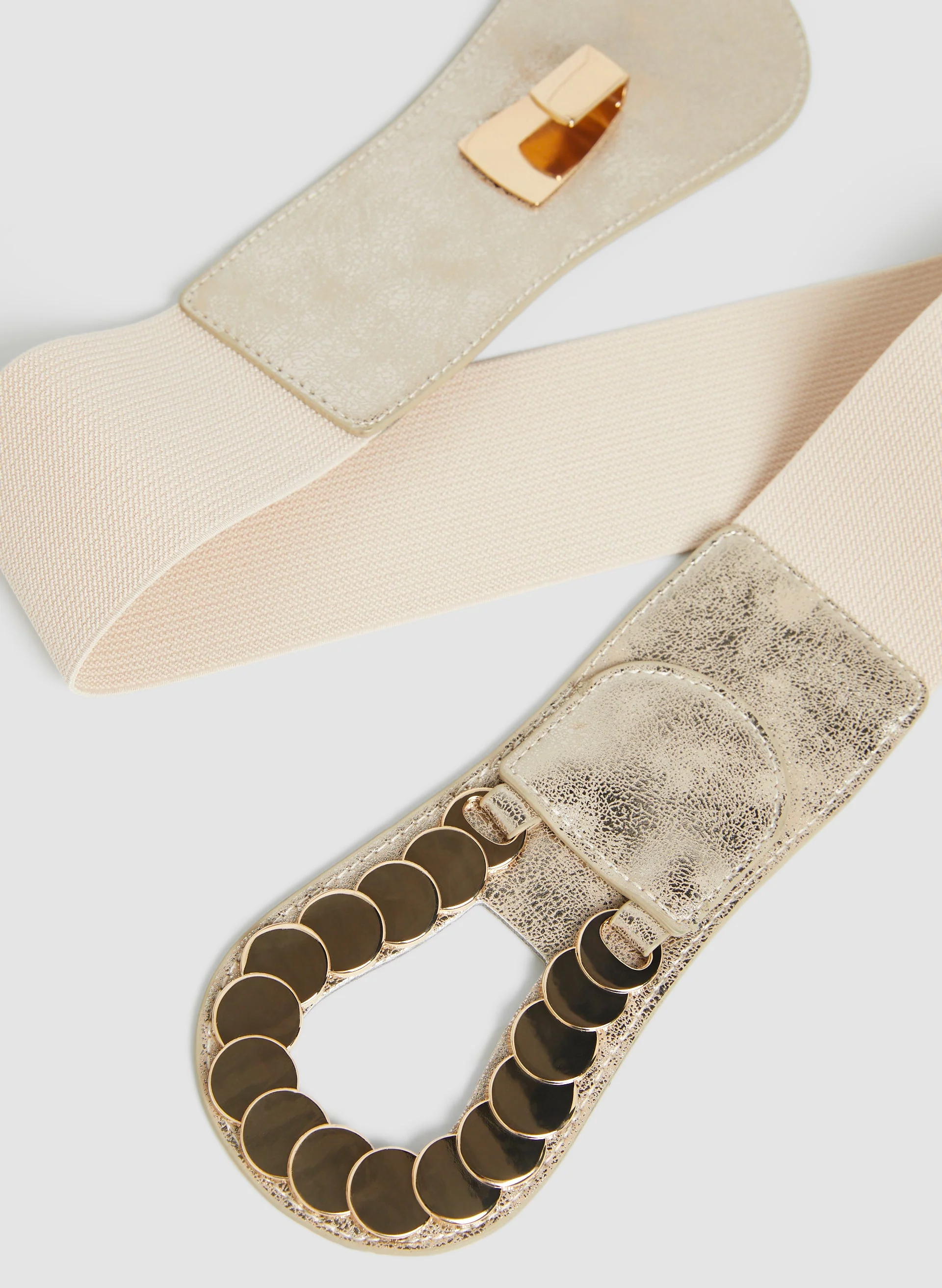 Horseshoe Buckle Elastic Belt - Image 2