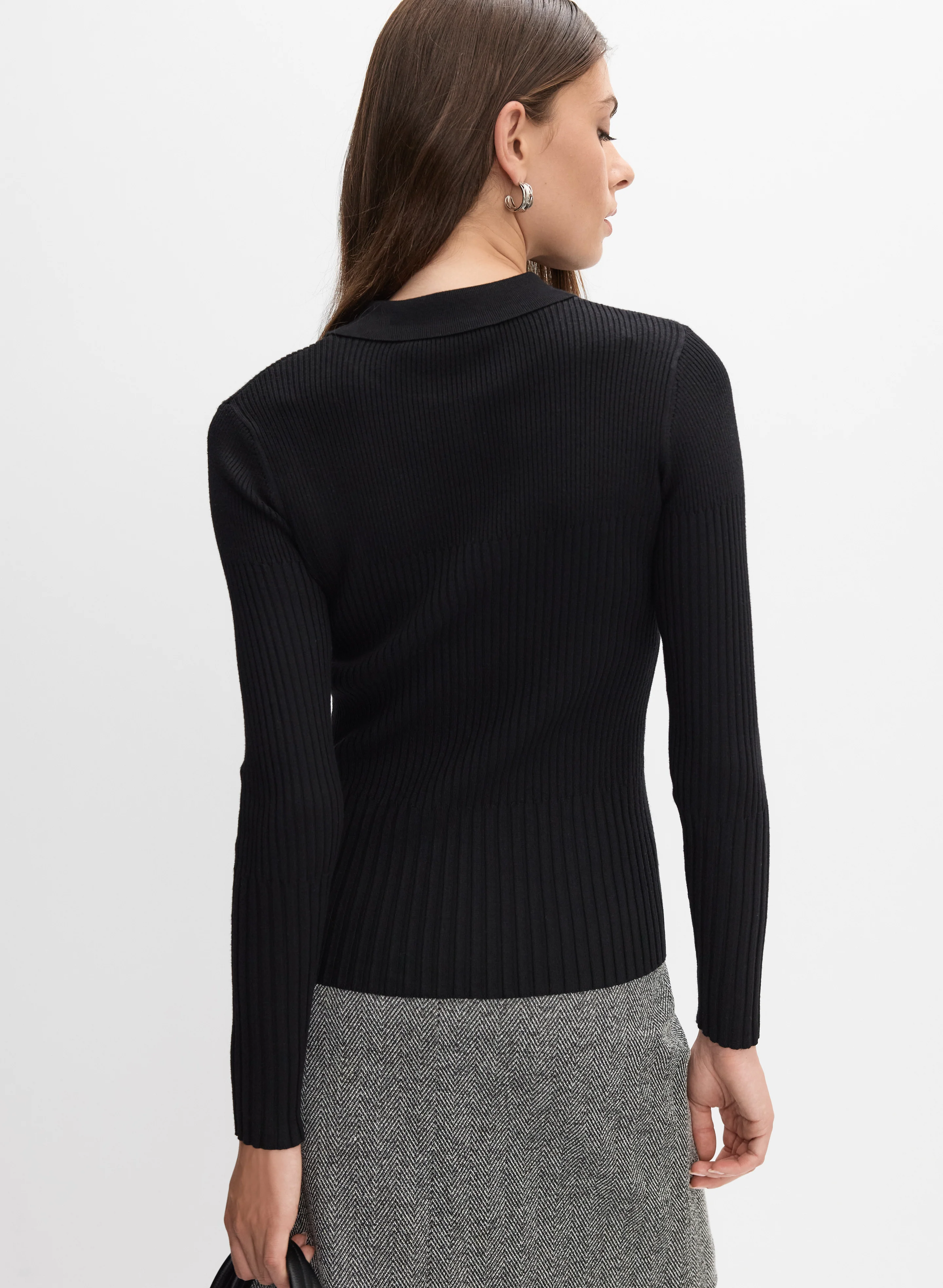 Illusion Button-Down Sweater - Image 4