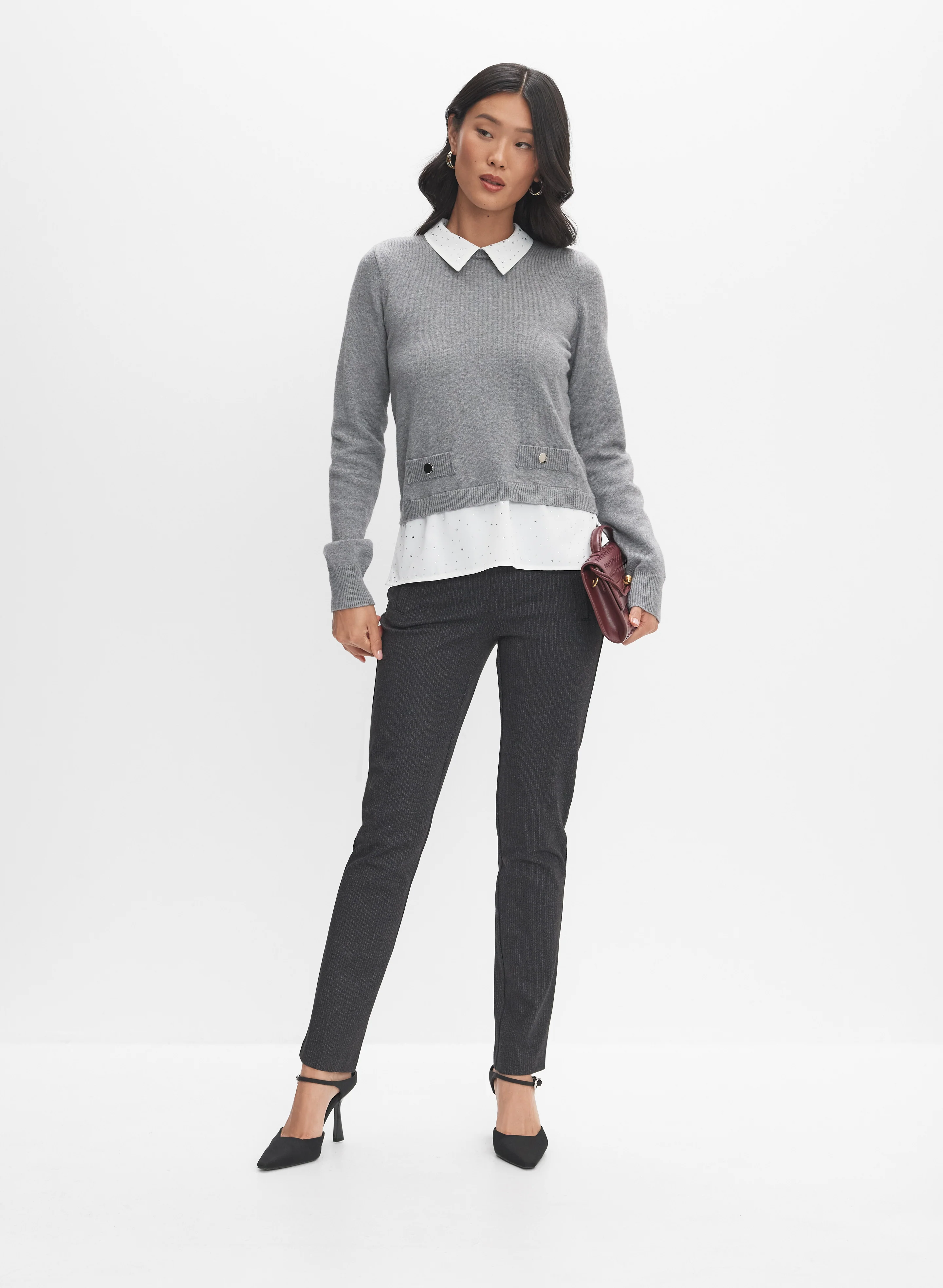 Illusion Layered Sweater - Image 3