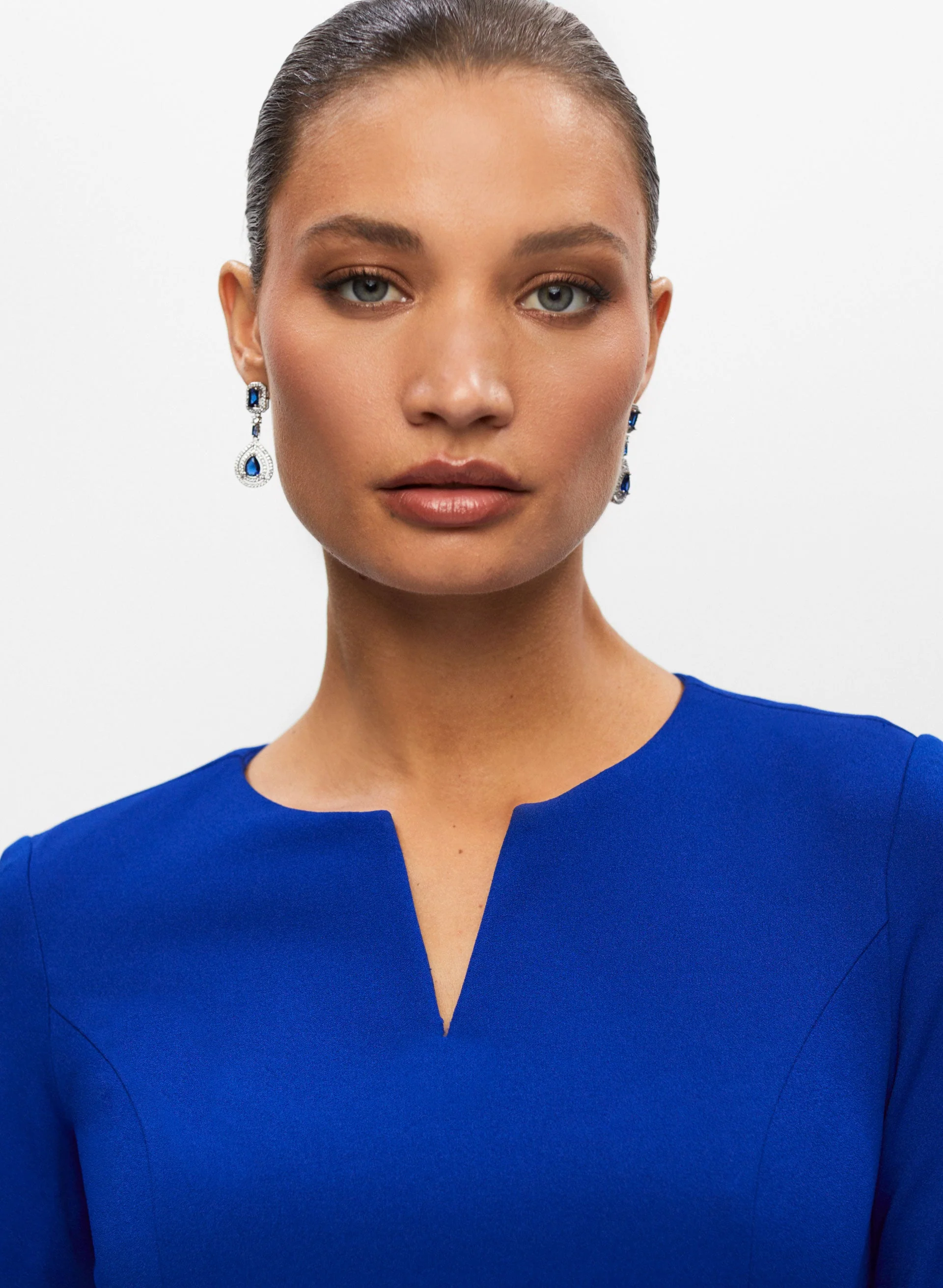 Joseph Ribkoff - 3/4 Sleeve Dress - Image 2