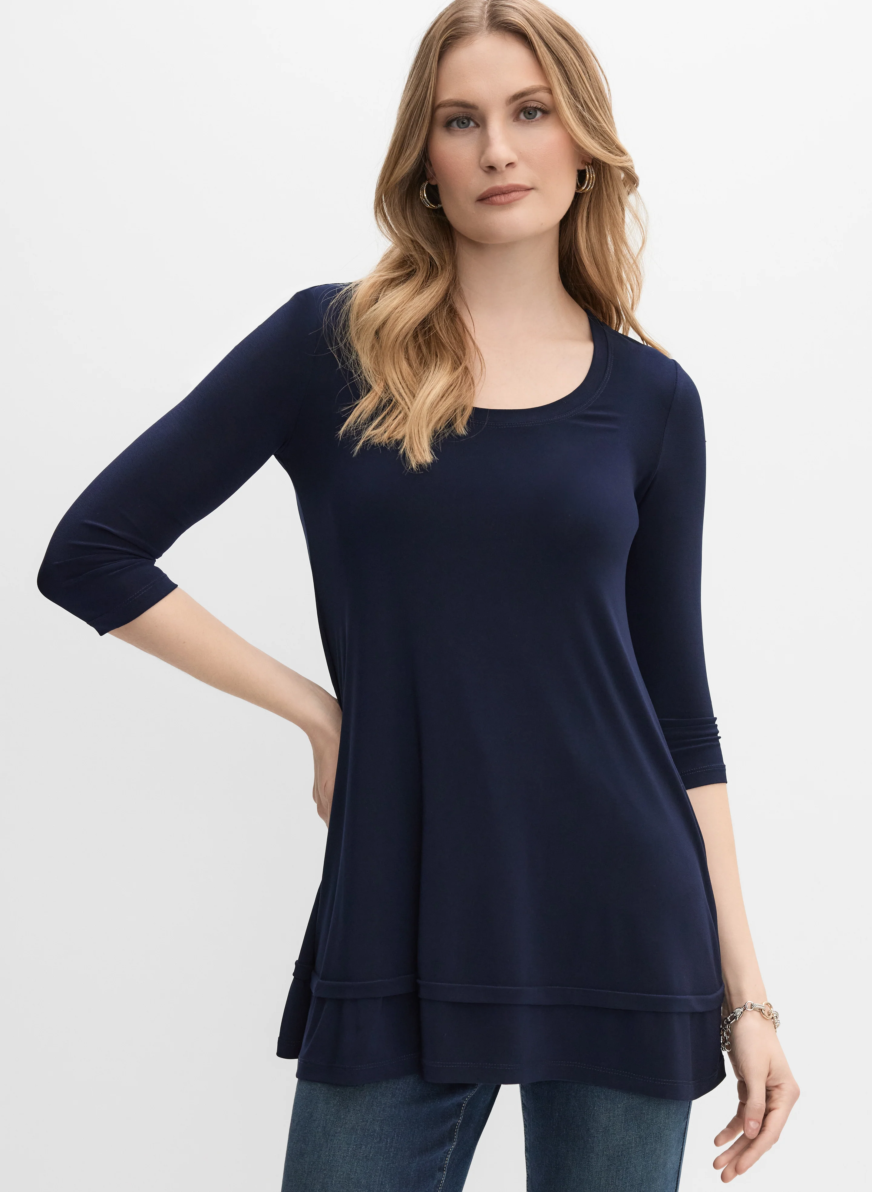 Joseph Ribkoff - 3/4 Sleeve Tunic