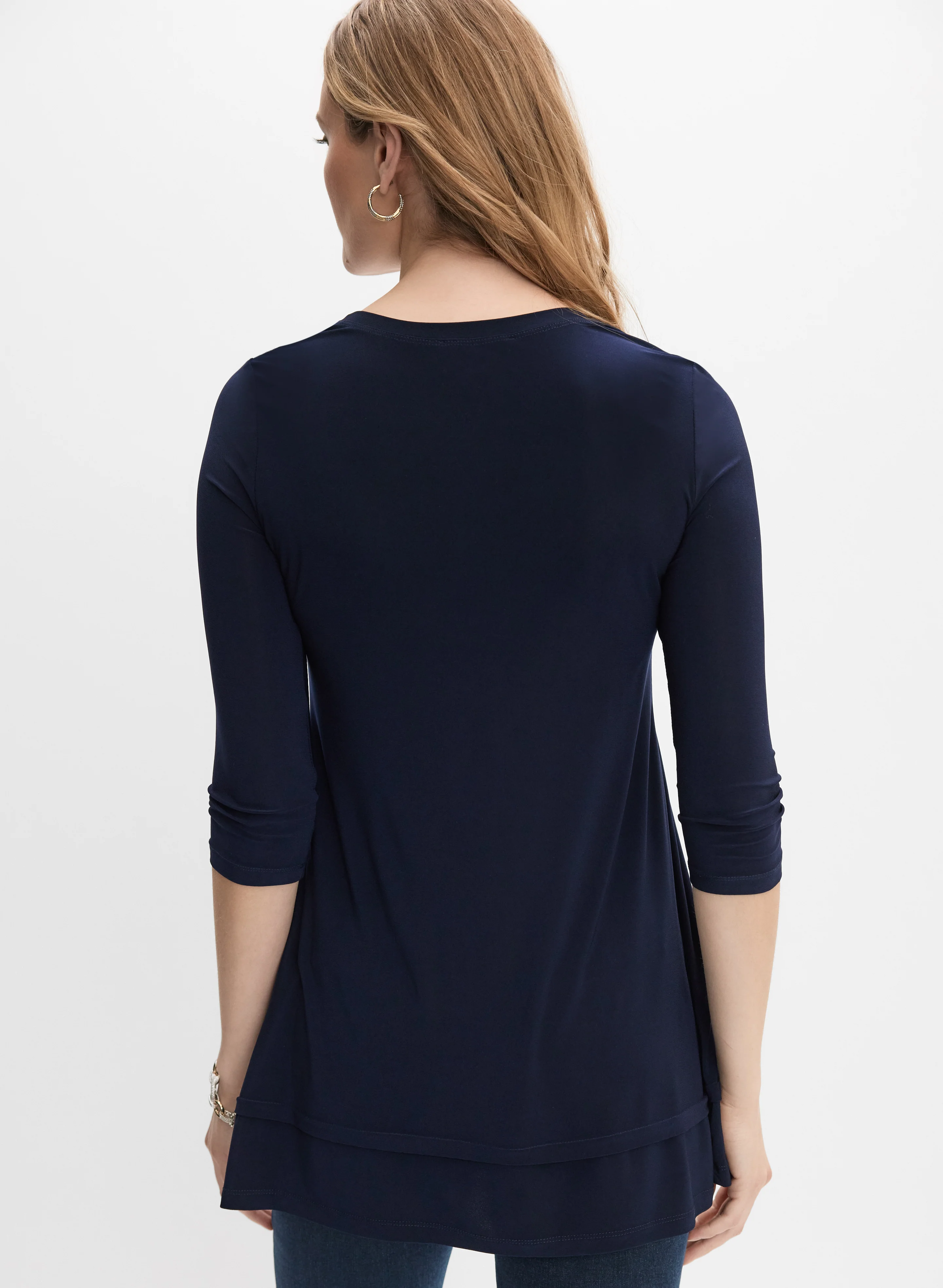 Joseph Ribkoff - 3/4 Sleeve Tunic - Image 4