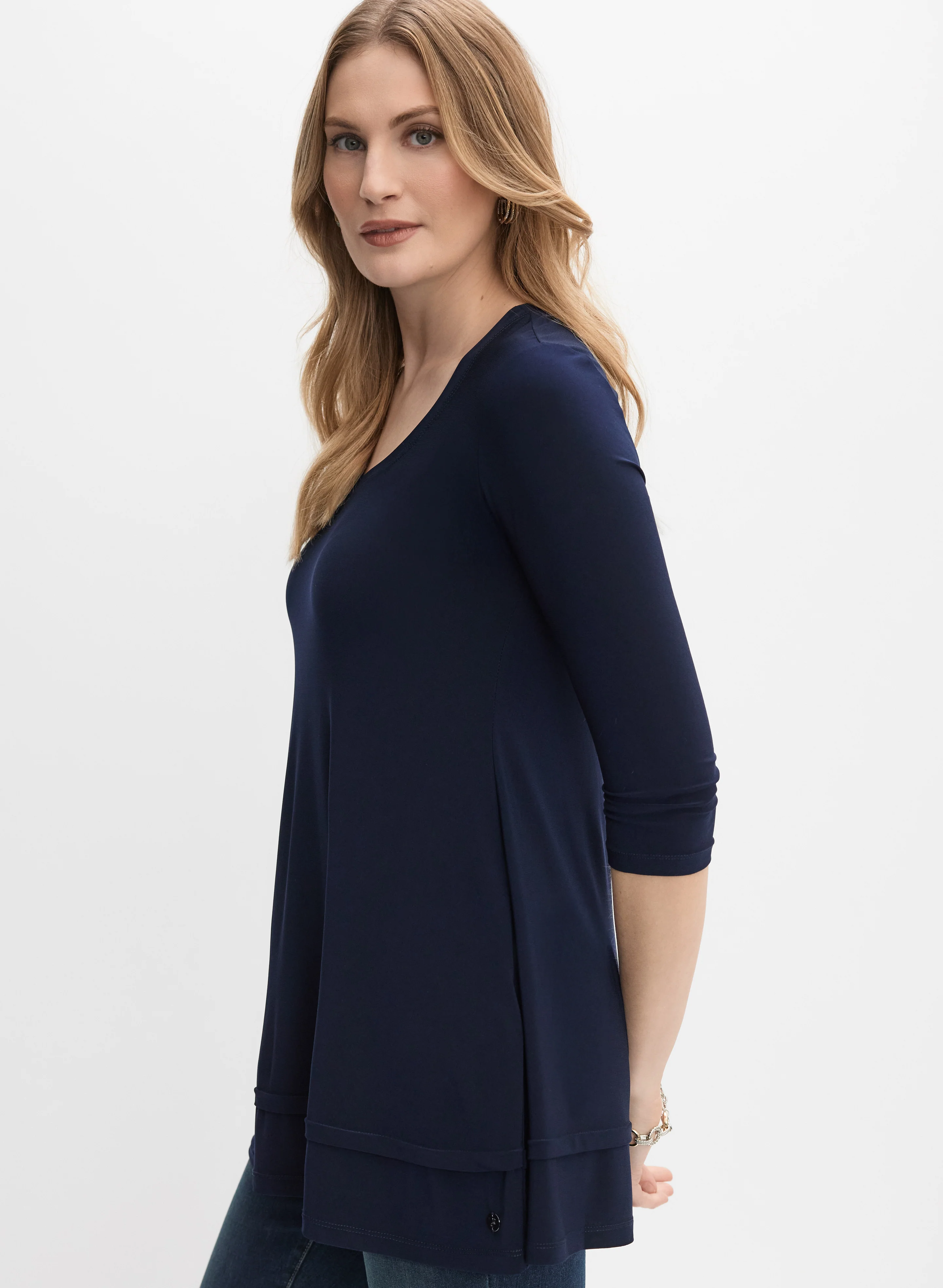 Joseph Ribkoff - 3/4 Sleeve Tunic - Image 5