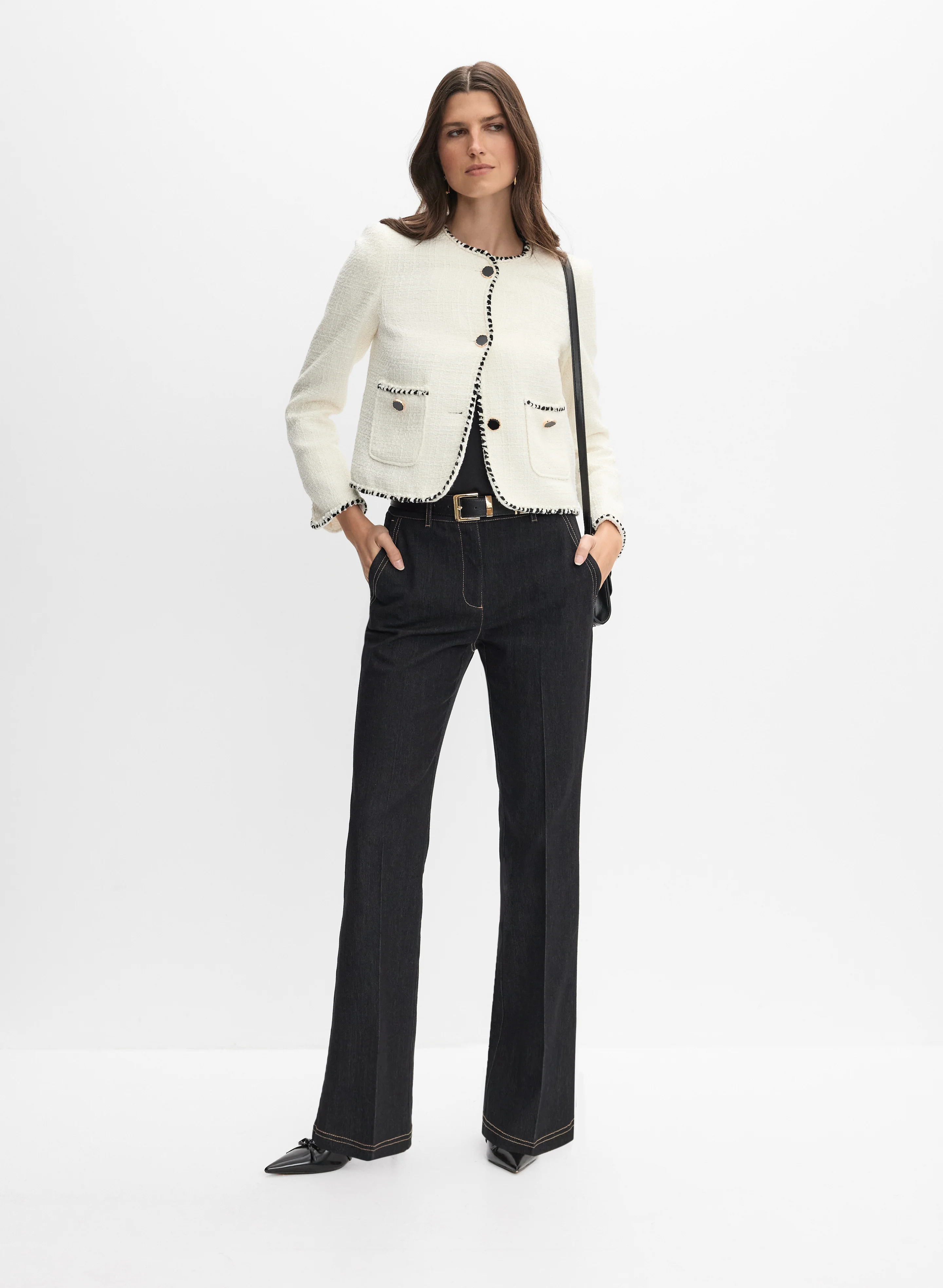 Joseph Ribkoff - Bouclé Jacket - Image 3