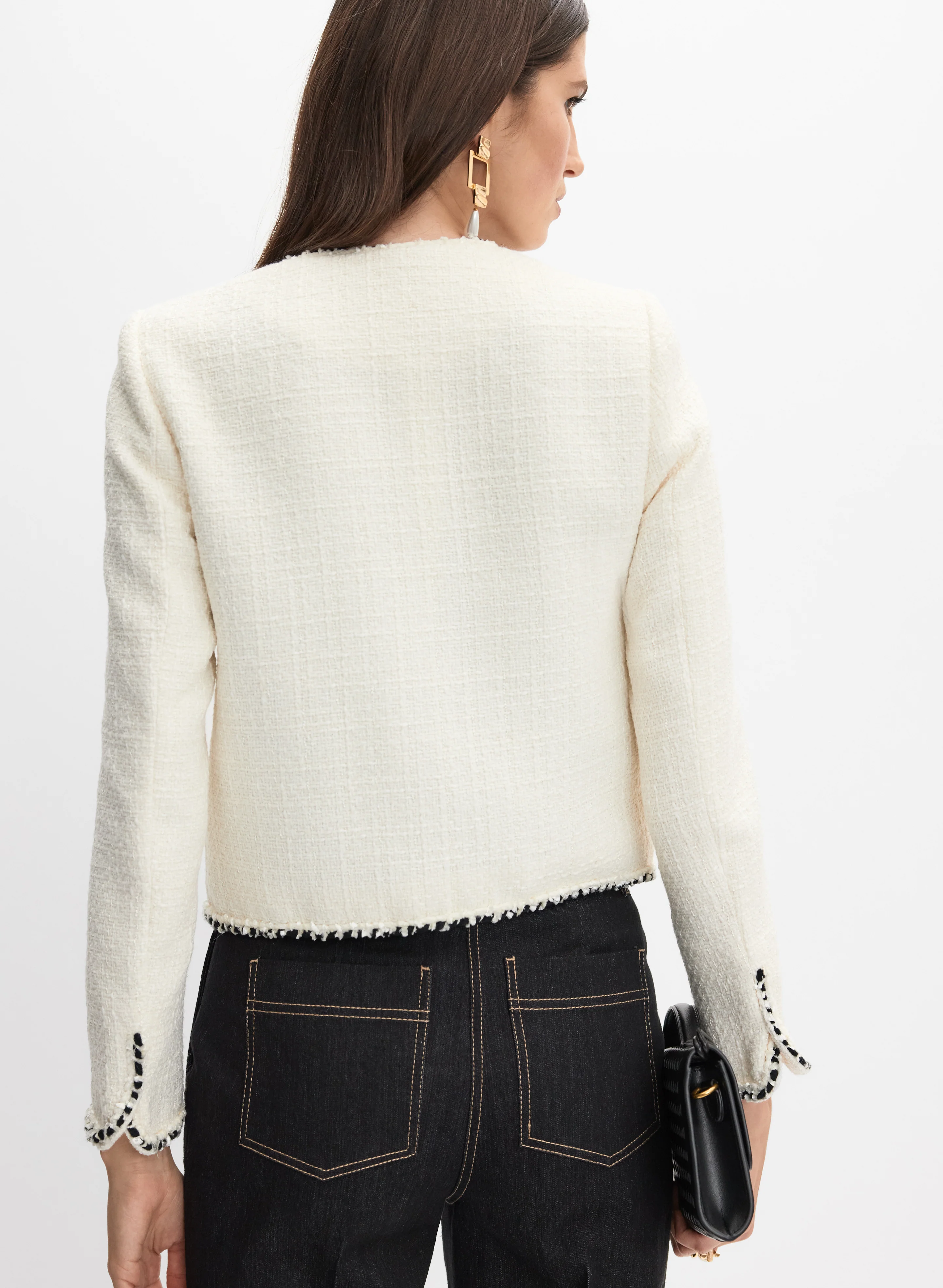 Joseph Ribkoff - Bouclé Jacket - Image 4
