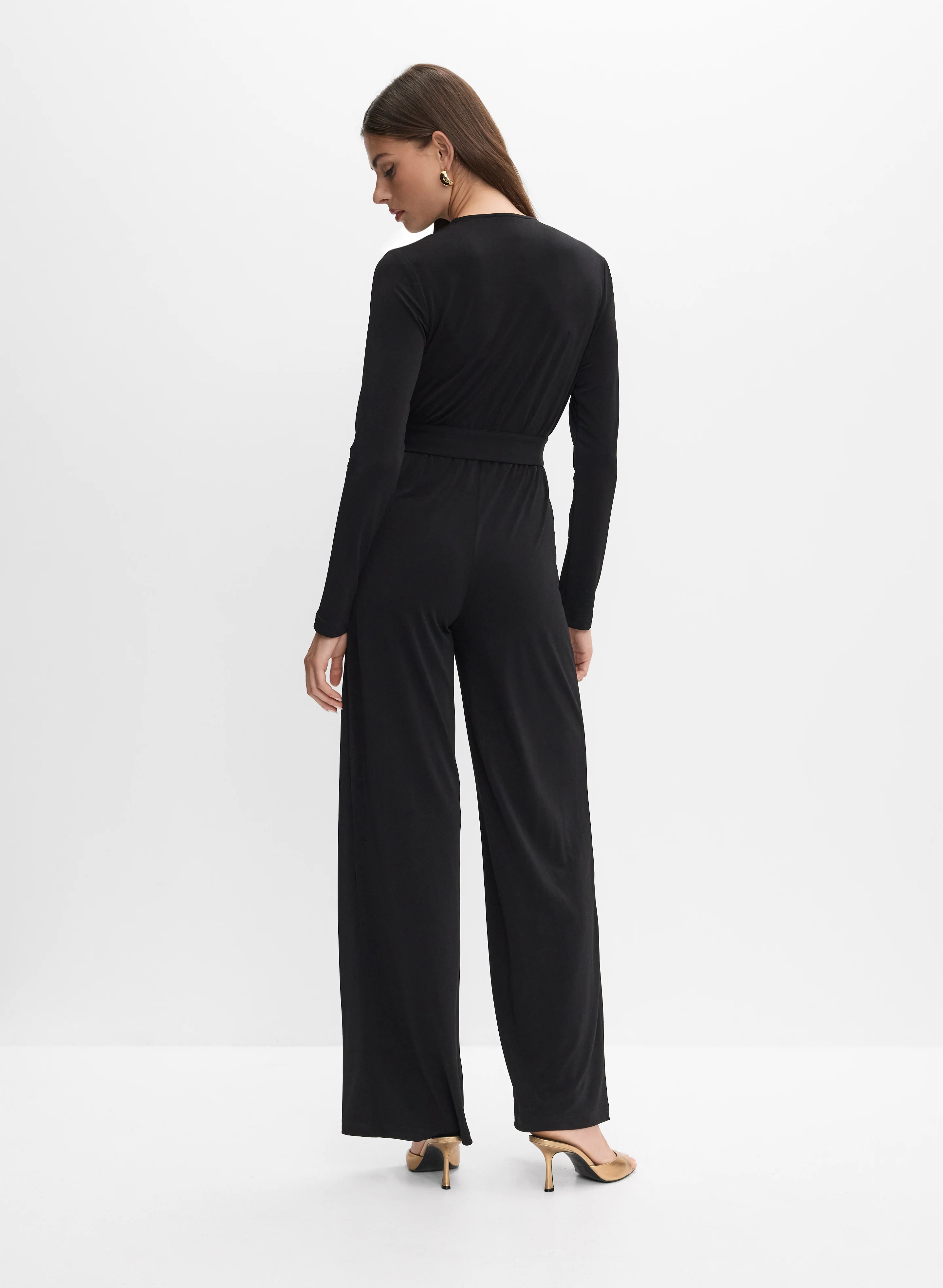 Joseph Ribkoff - Button Placket Detail Jumpsuit - Image 5