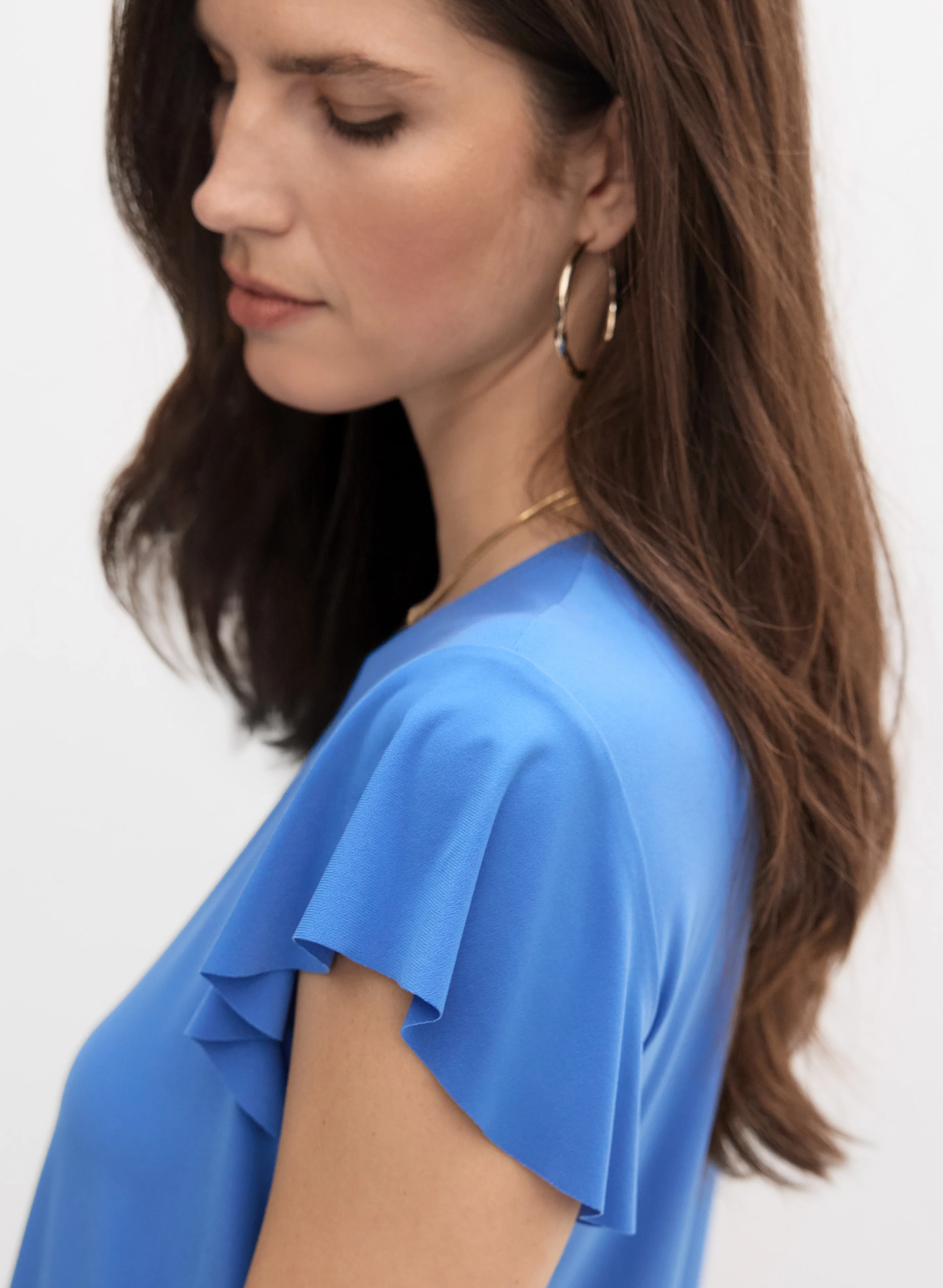 Joseph Ribkoff - Crew Neck Top - Image 2