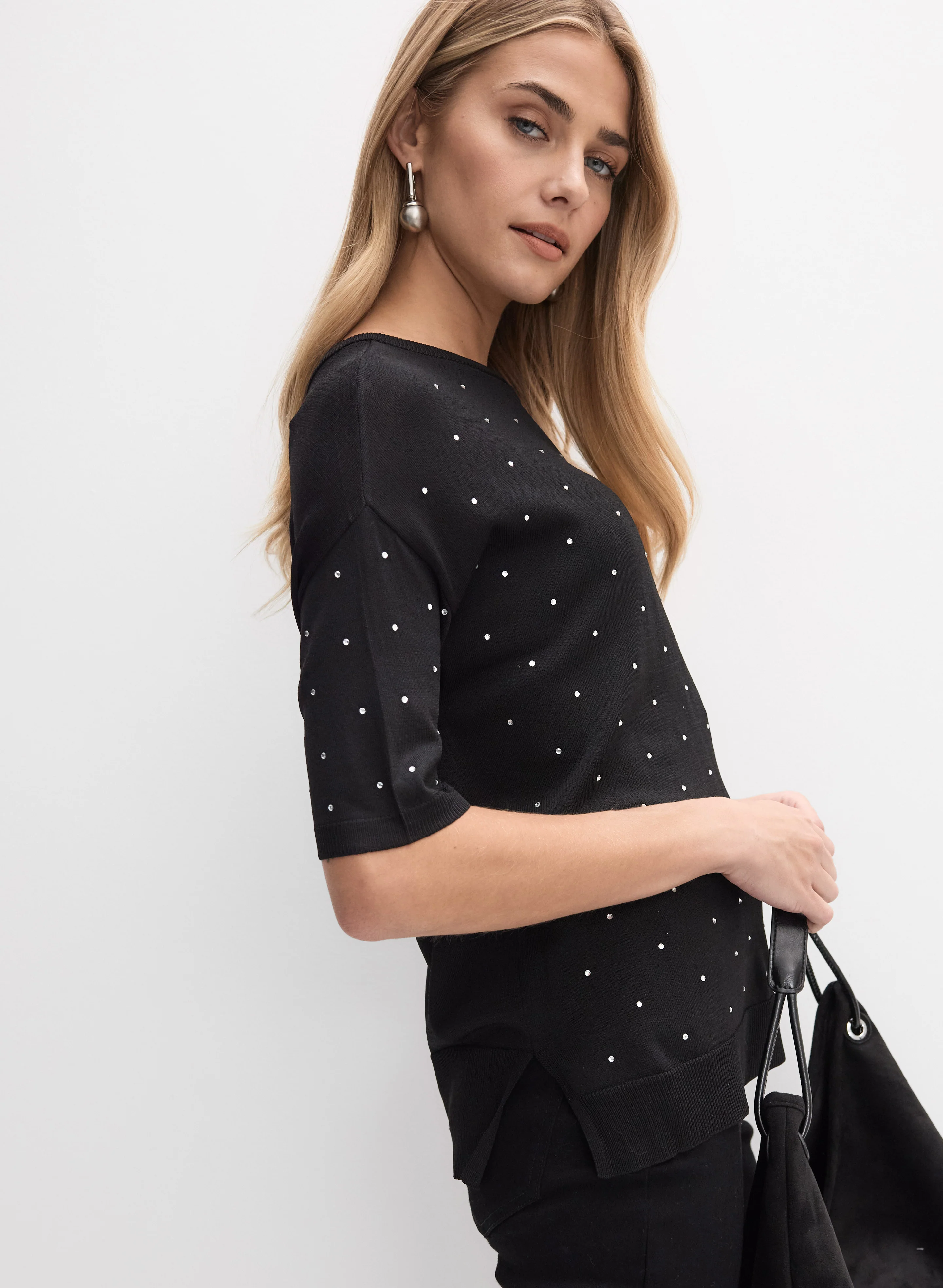 Joseph Ribkoff - Embellished Sweater - Image 5