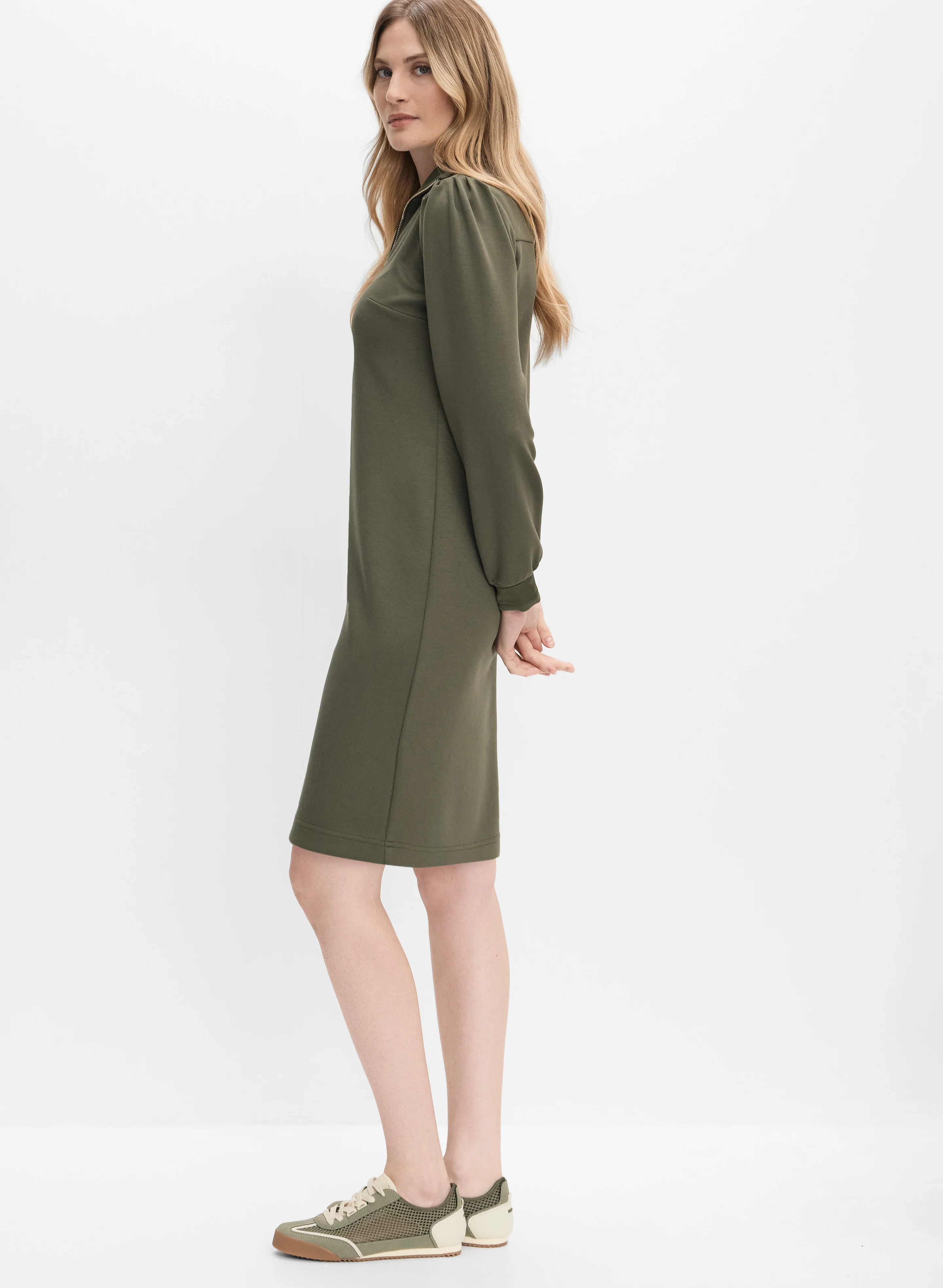 Joseph Ribkoff - Half-Zip Dress - Image 3
