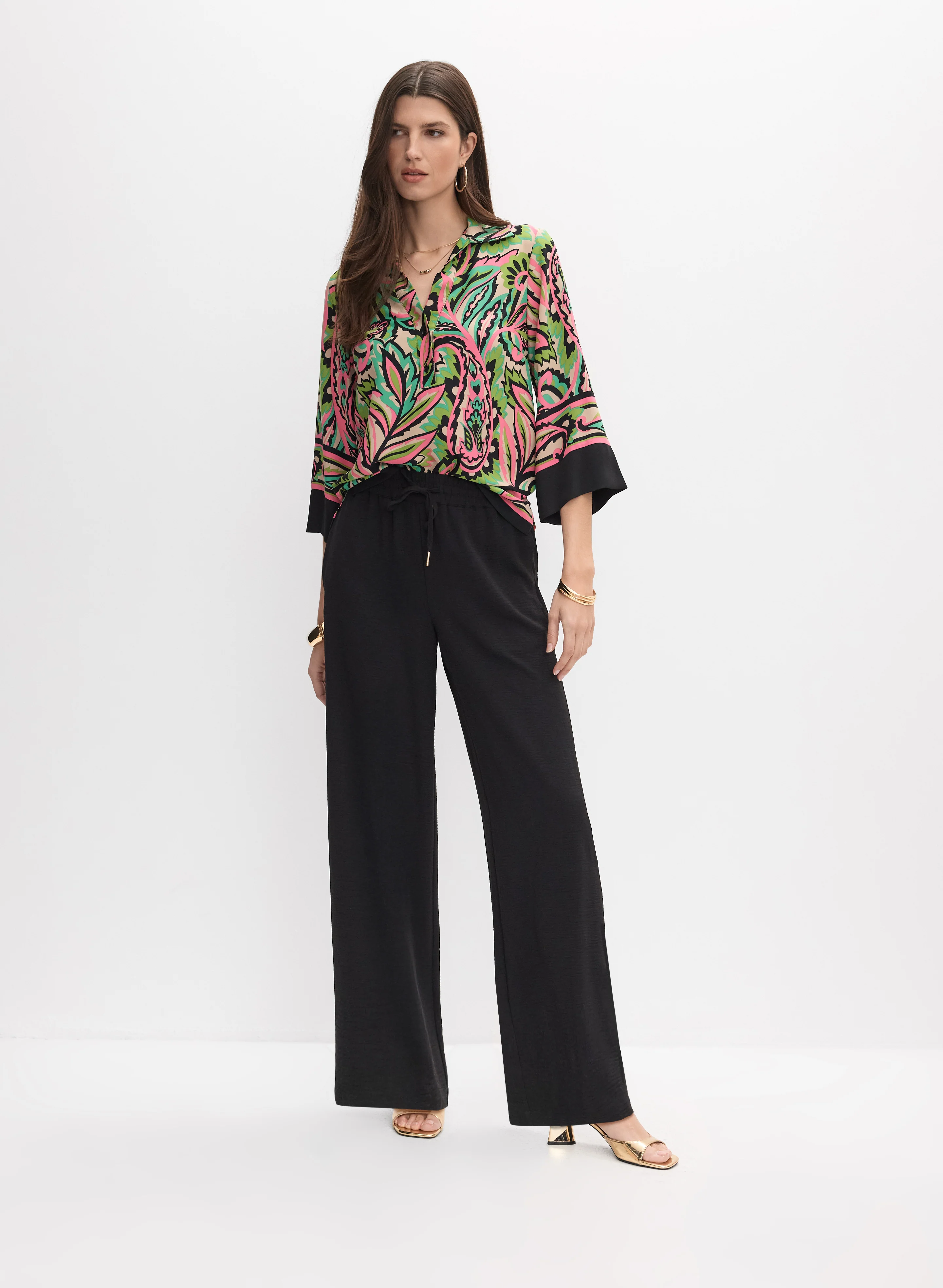 Joseph Ribkoff - Paisley Blouse - Image 3