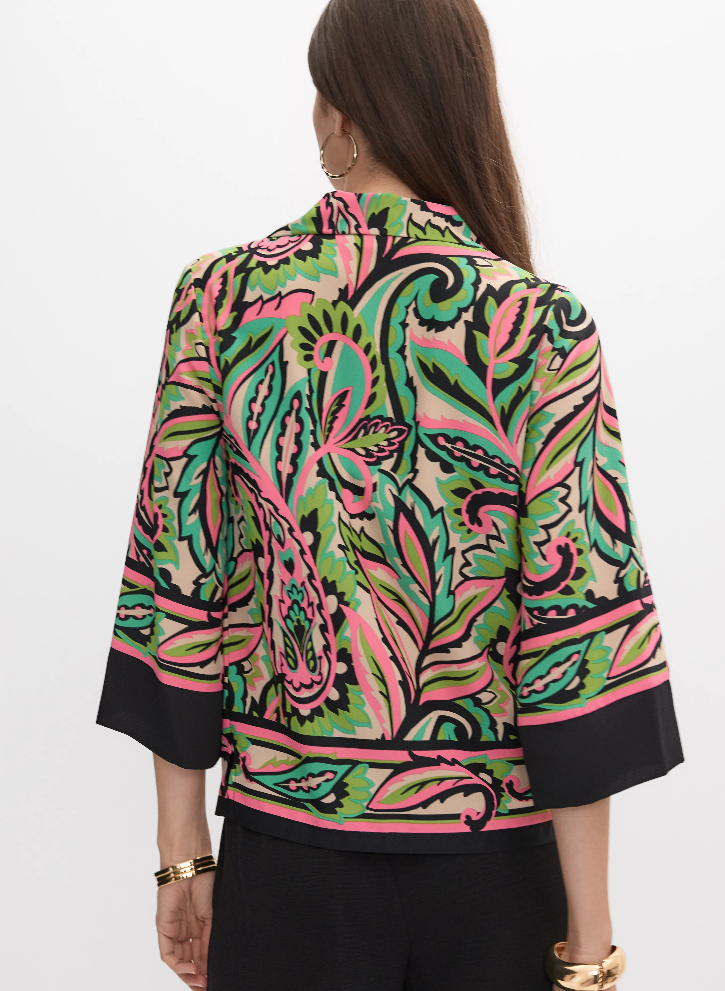 Joseph Ribkoff - Paisley Blouse - Image 4