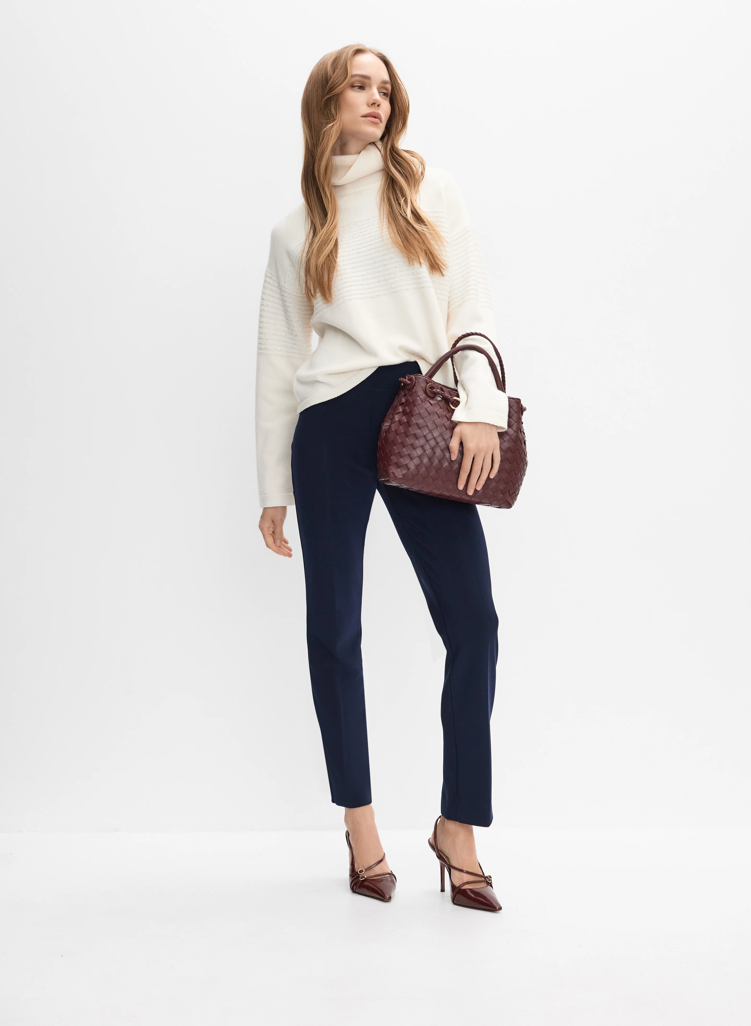Joseph Ribkoff – Pull-on Straight Leg Pants - Image 3