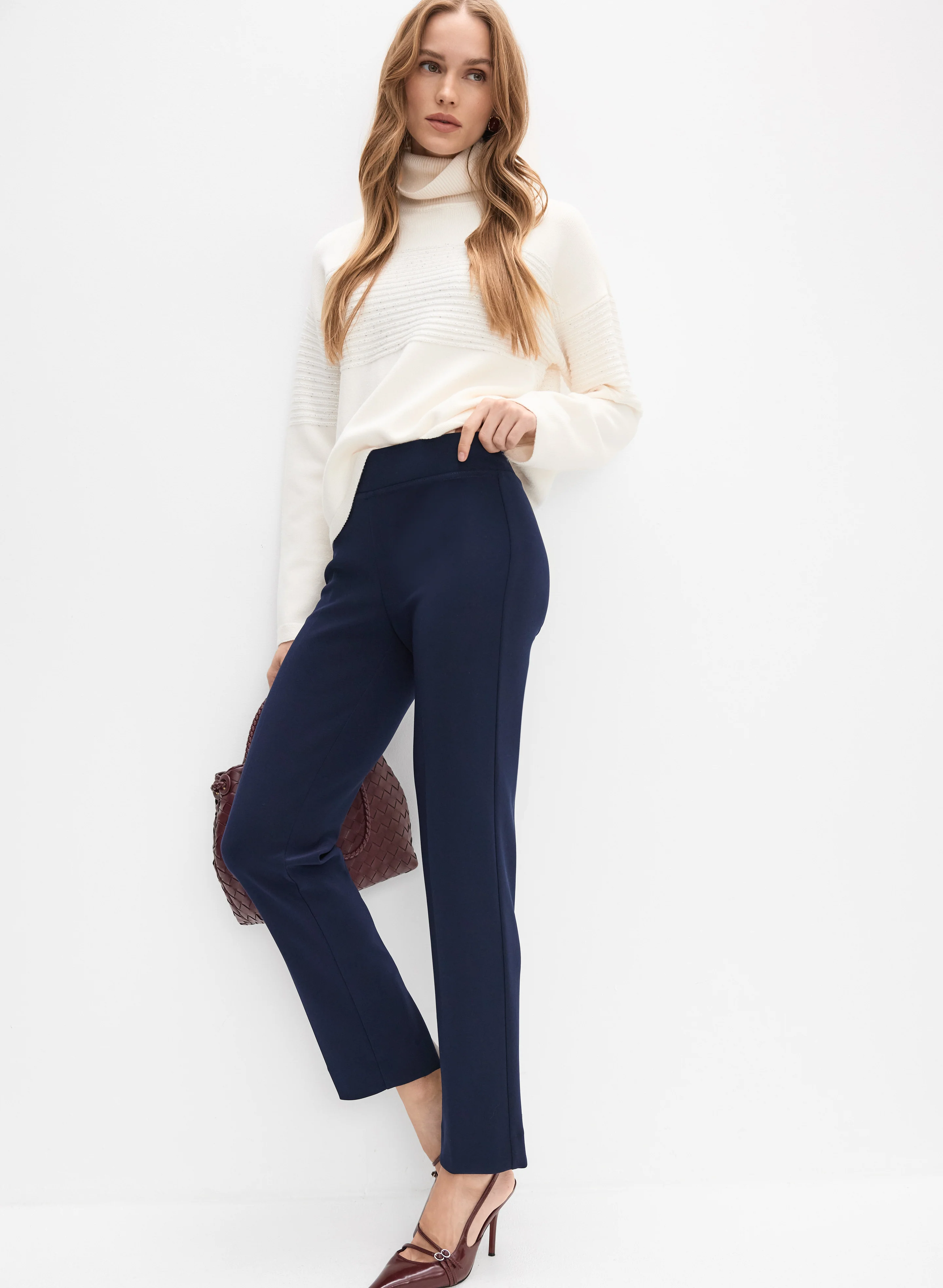 Joseph Ribkoff – Pull-on Straight Leg Pants - Image 4